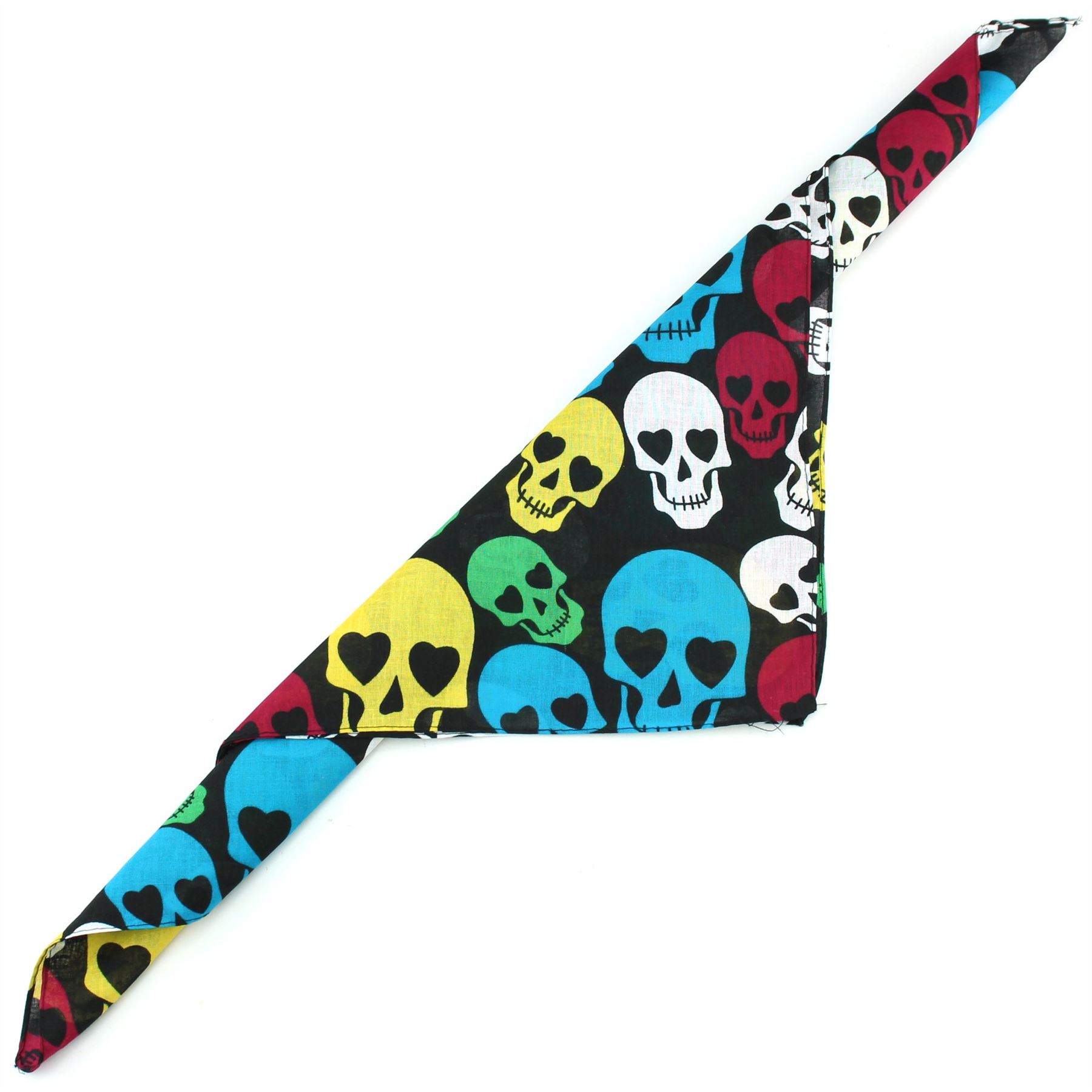 Bandana Face Cover Mask Mouth Neck Head Band Biker Cyclist Shield Skull Paisley - Picture 22 of 51