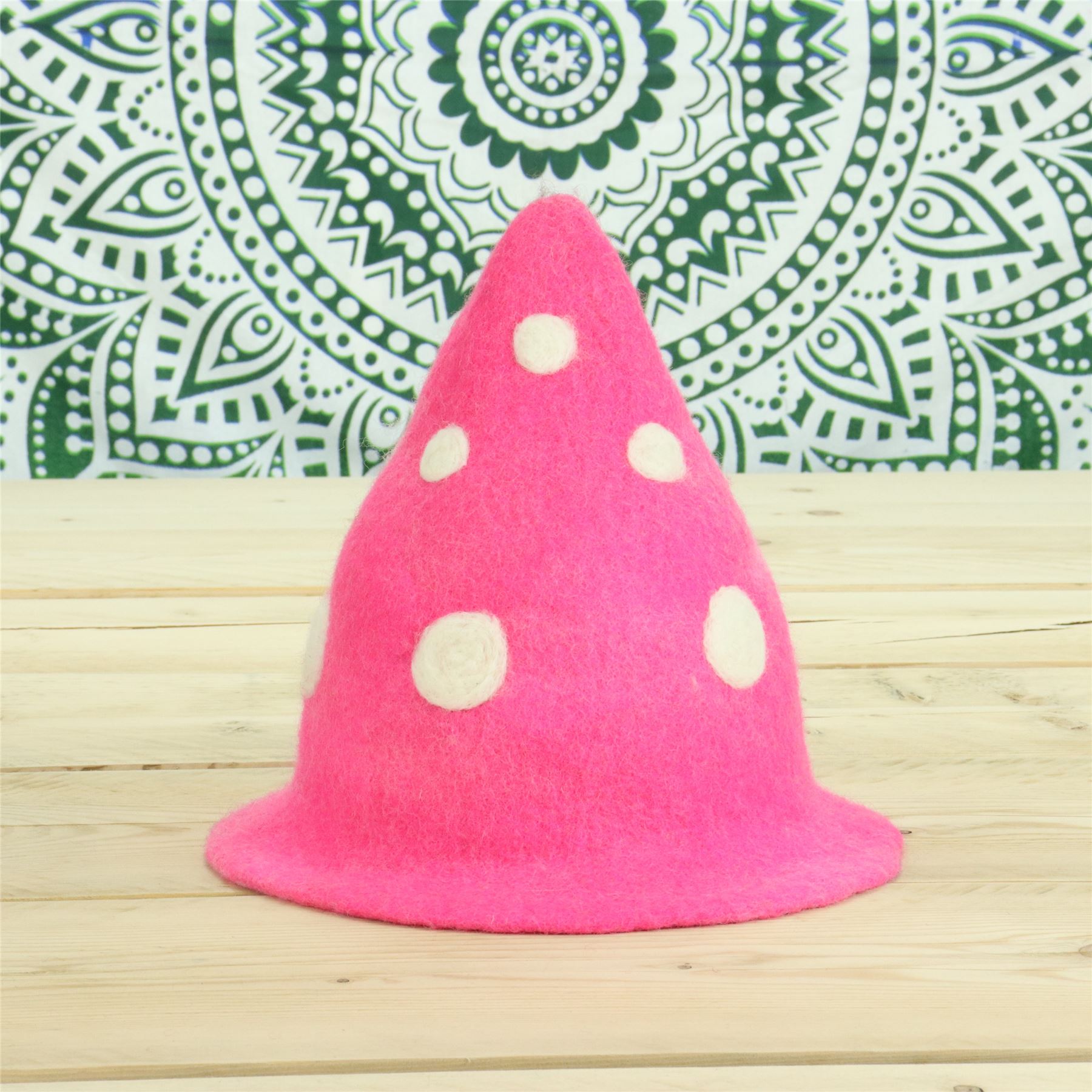 Handcrafted Wool Felt Hat from Nepal LoudElephant handmade artisan festival - Picture 34 of 209