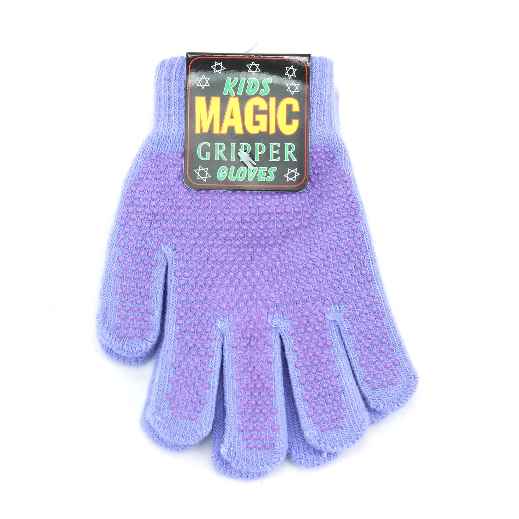 Kids Gripper Stretchy Gloves Magic Gloves Knitted Warm Non-Slip Winter Children - Picture 7 of 8