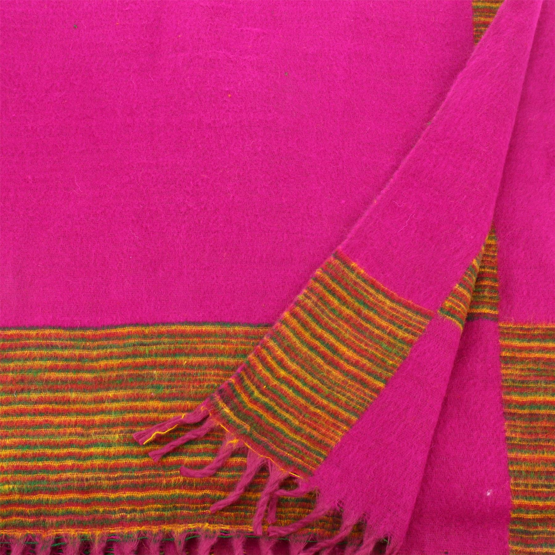 Tibetan Wool Blend Shawl Blanket Wrap Throw Boho Meditation Travel - Picture 207 of 230