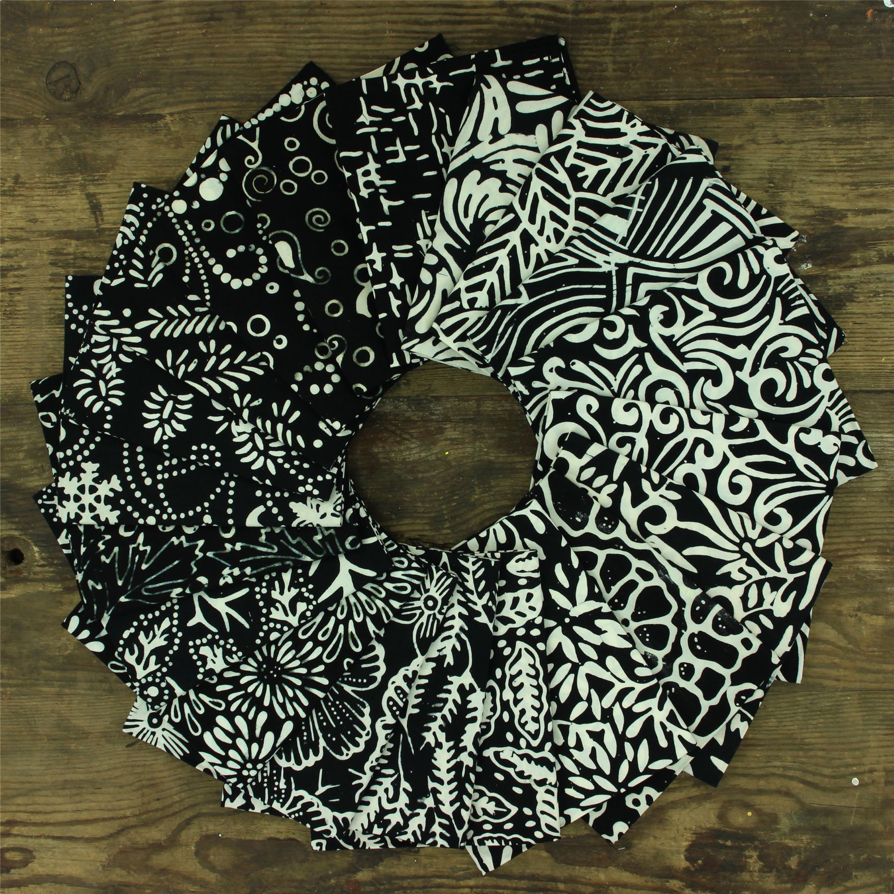 Baumwolle Batik vorgeschnitten Stoff Fat Quarter Quilten Patchwork 20" x 19" verschiedene Größen - Bild 17 von 275