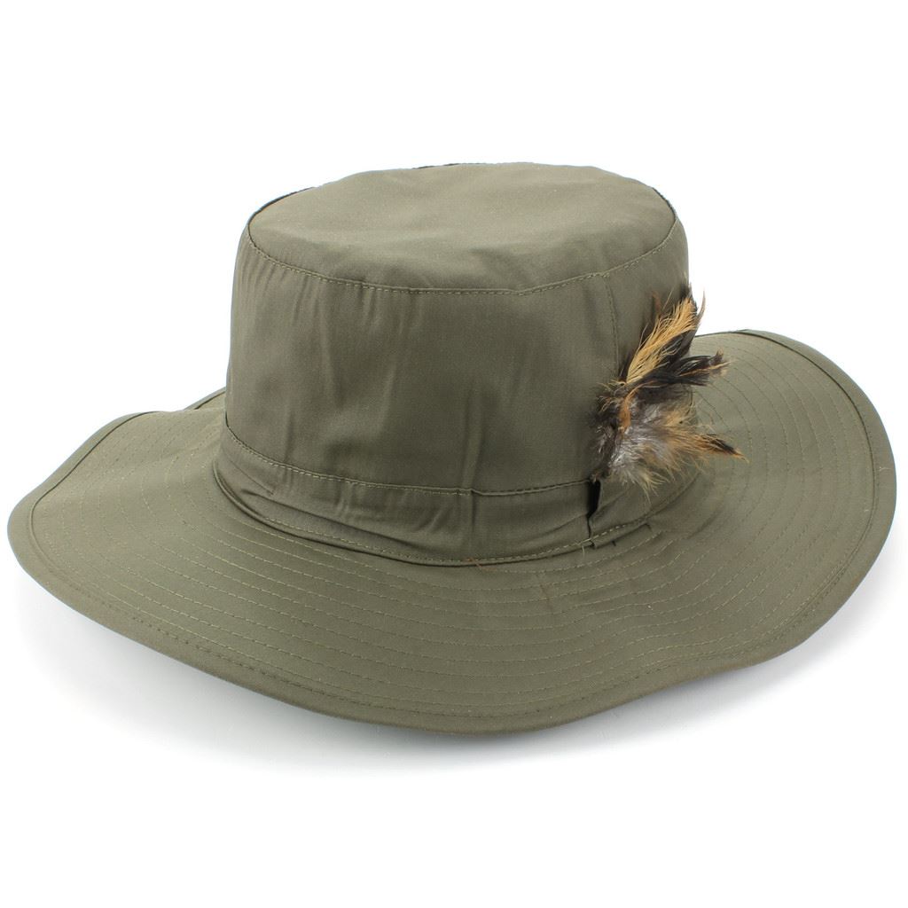 Fishing Hat Wide Brim Outback Cotton 