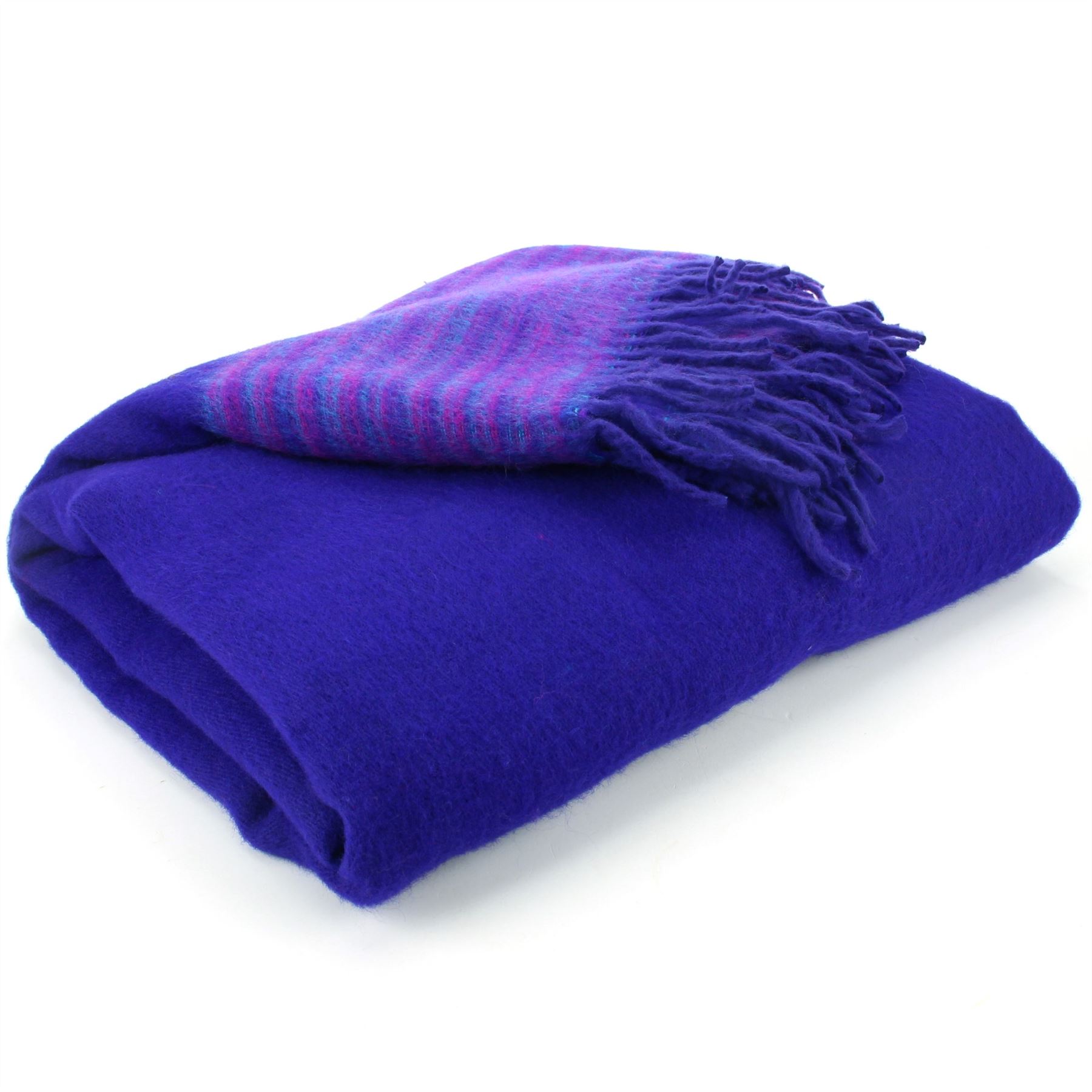 Tibetan Wool Blend Shawl Blanket Wrap Throw Boho Meditation Travel - Picture 142 of 230