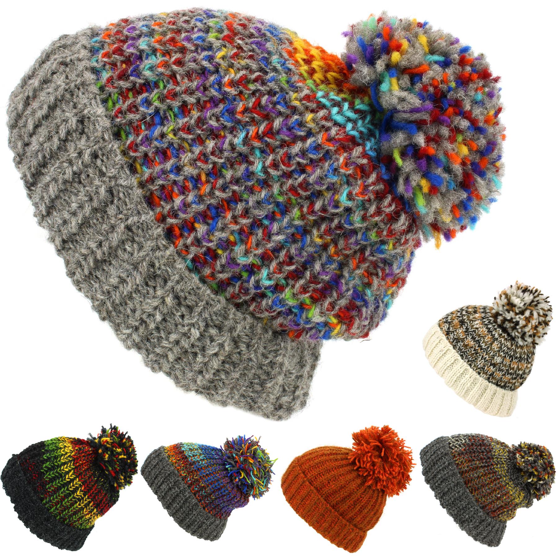 wooly bobble hats