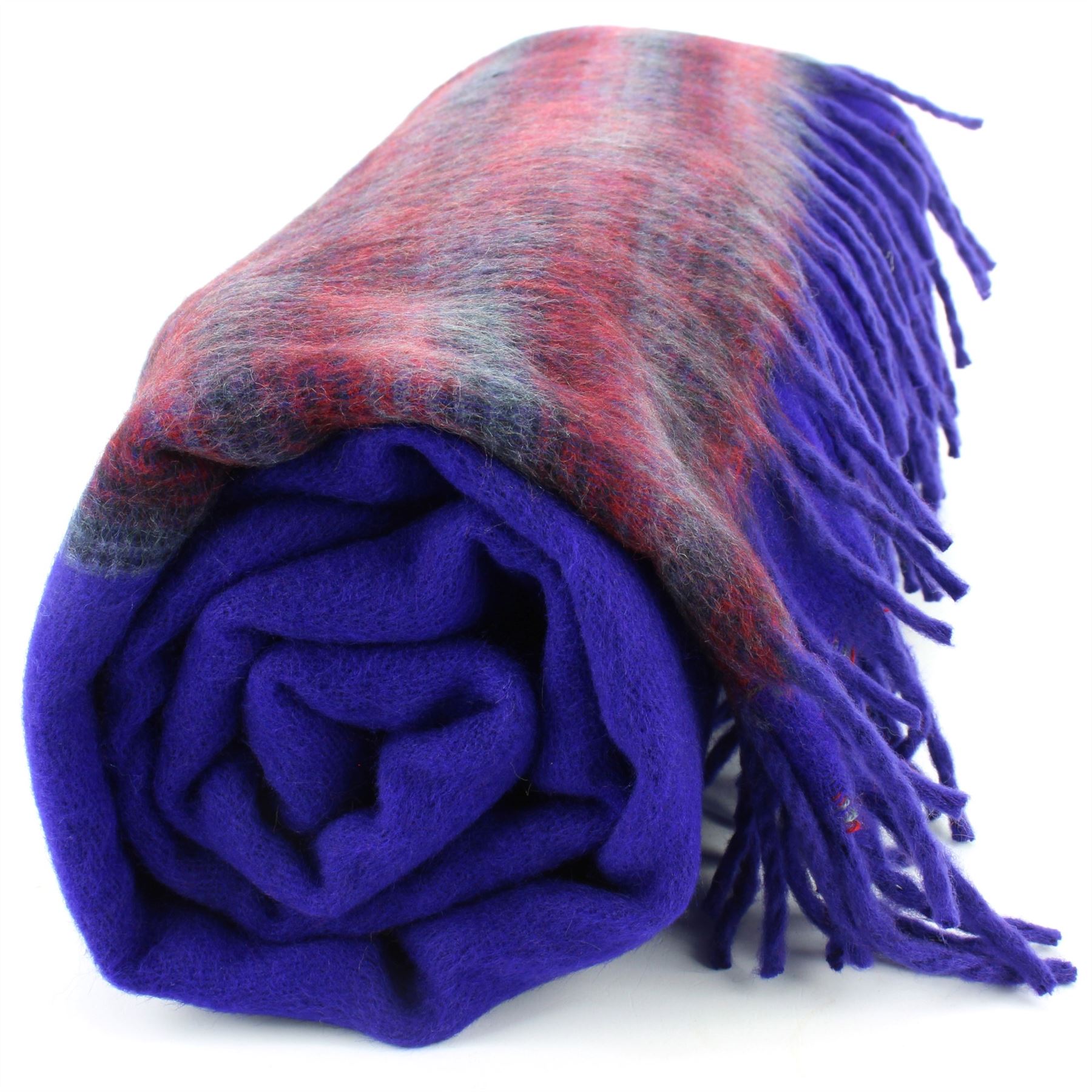 Tibetan Wool Blend Shawl Blanket Wrap Throw Boho Meditation Travel - Picture 139 of 230