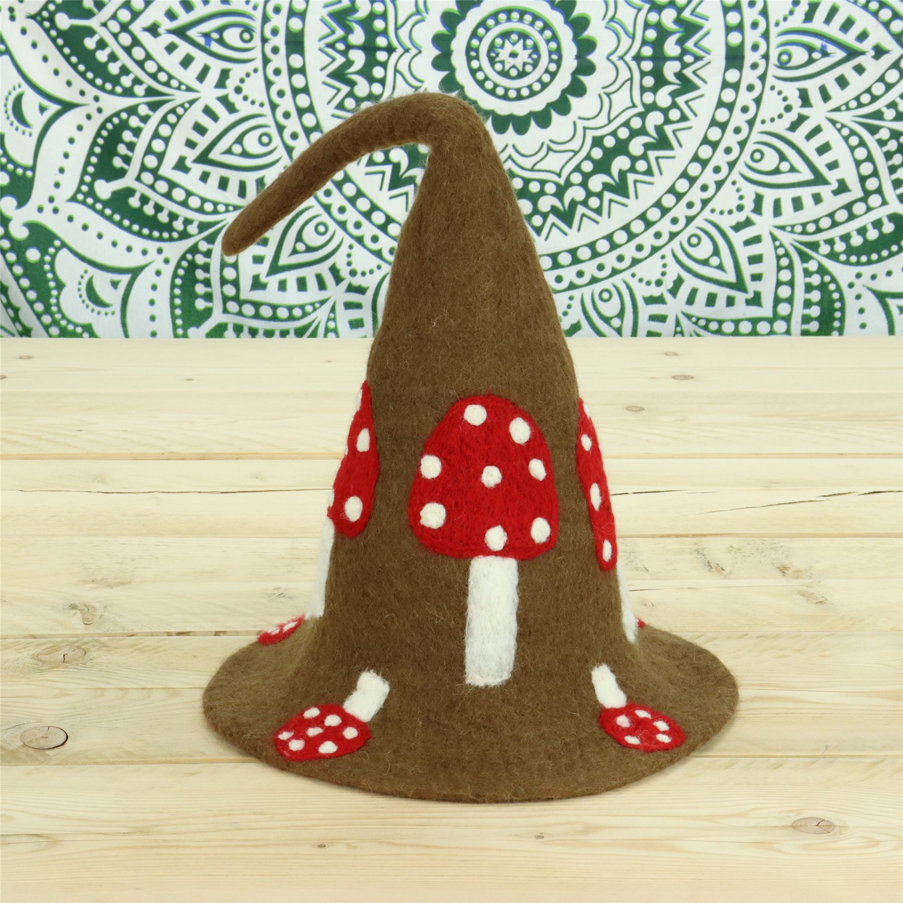 Handcrafted Wool Felt Hat from Nepal LoudElephant handmade artisan festival - Picture 183 of 209