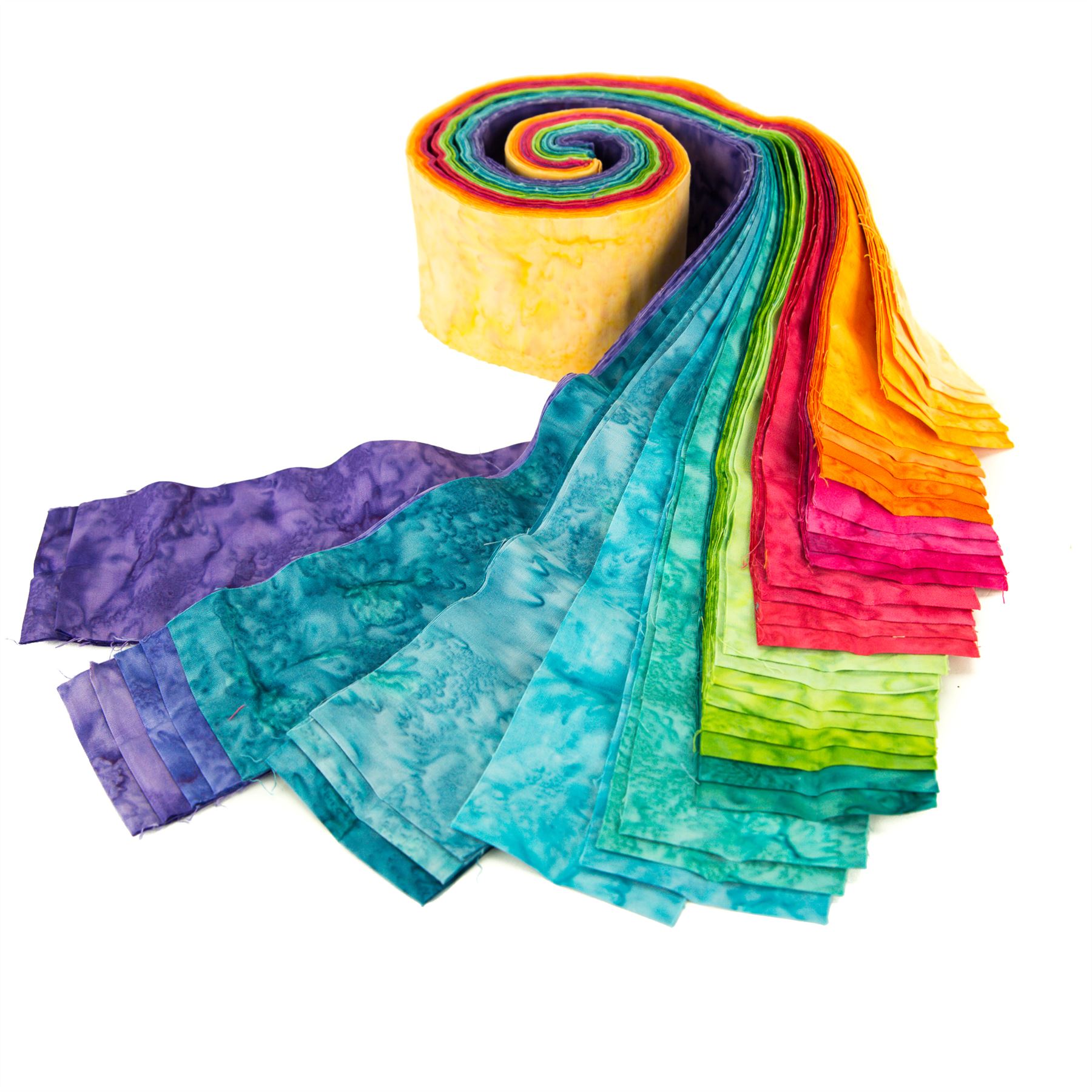 Fabric Jelly Roll Bundle Cotton Strips Pre Cut Quilting Patchwork Sew