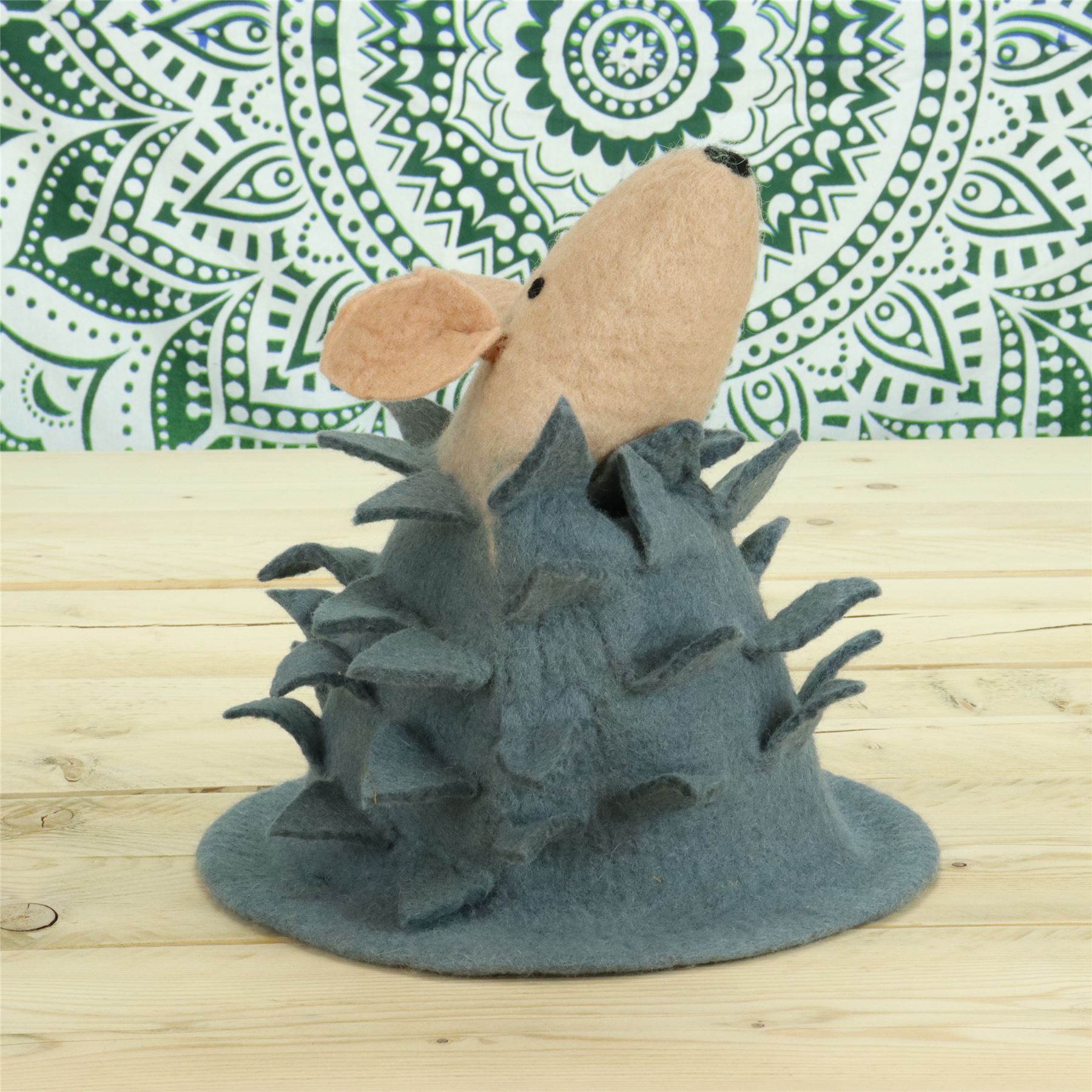 Handcrafted Wool Felt Hat from Nepal LoudElephant handmade artisan festival - Picture 88 of 209