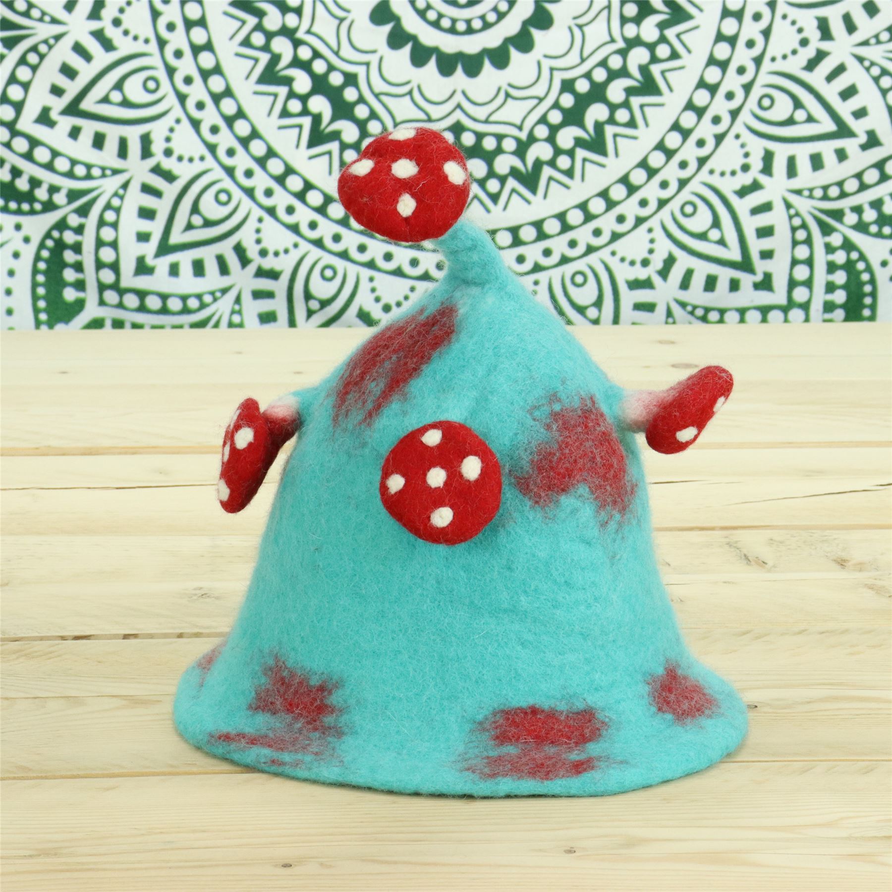 Handcrafted Wool Felt Hat from Nepal LoudElephant handmade artisan festival - Picture 186 of 209
