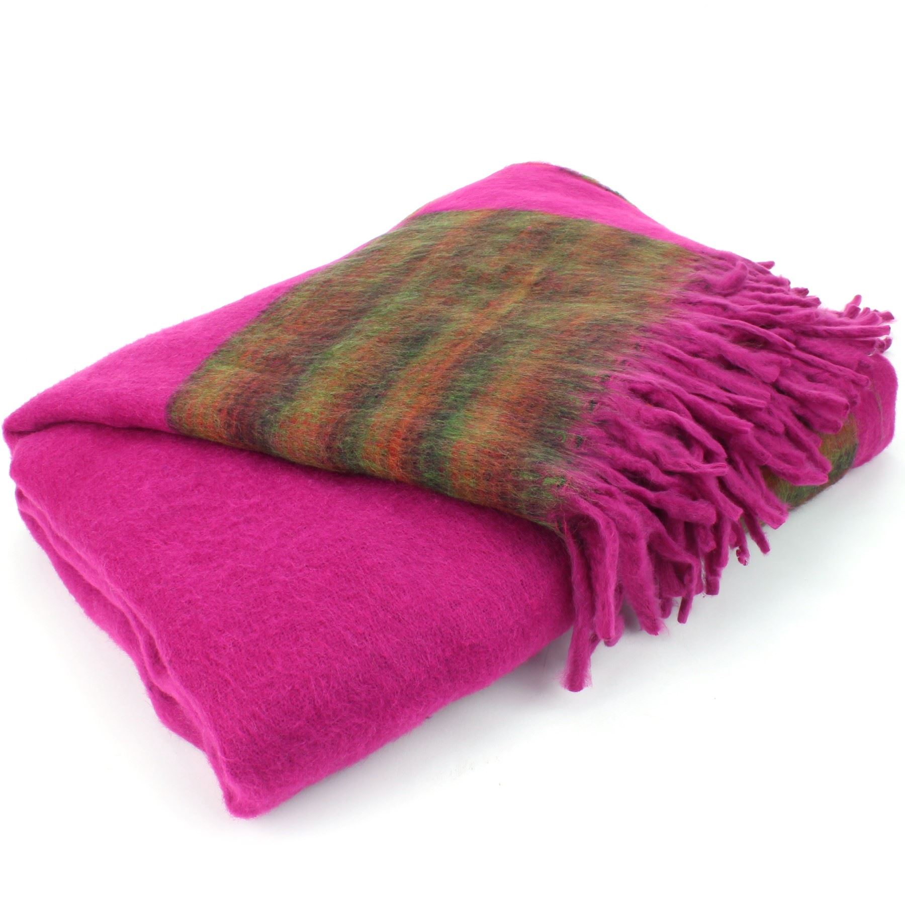 Tibetan Wool Blend Shawl Blanket Wrap Throw Boho Meditation Travel - Picture 94 of 230
