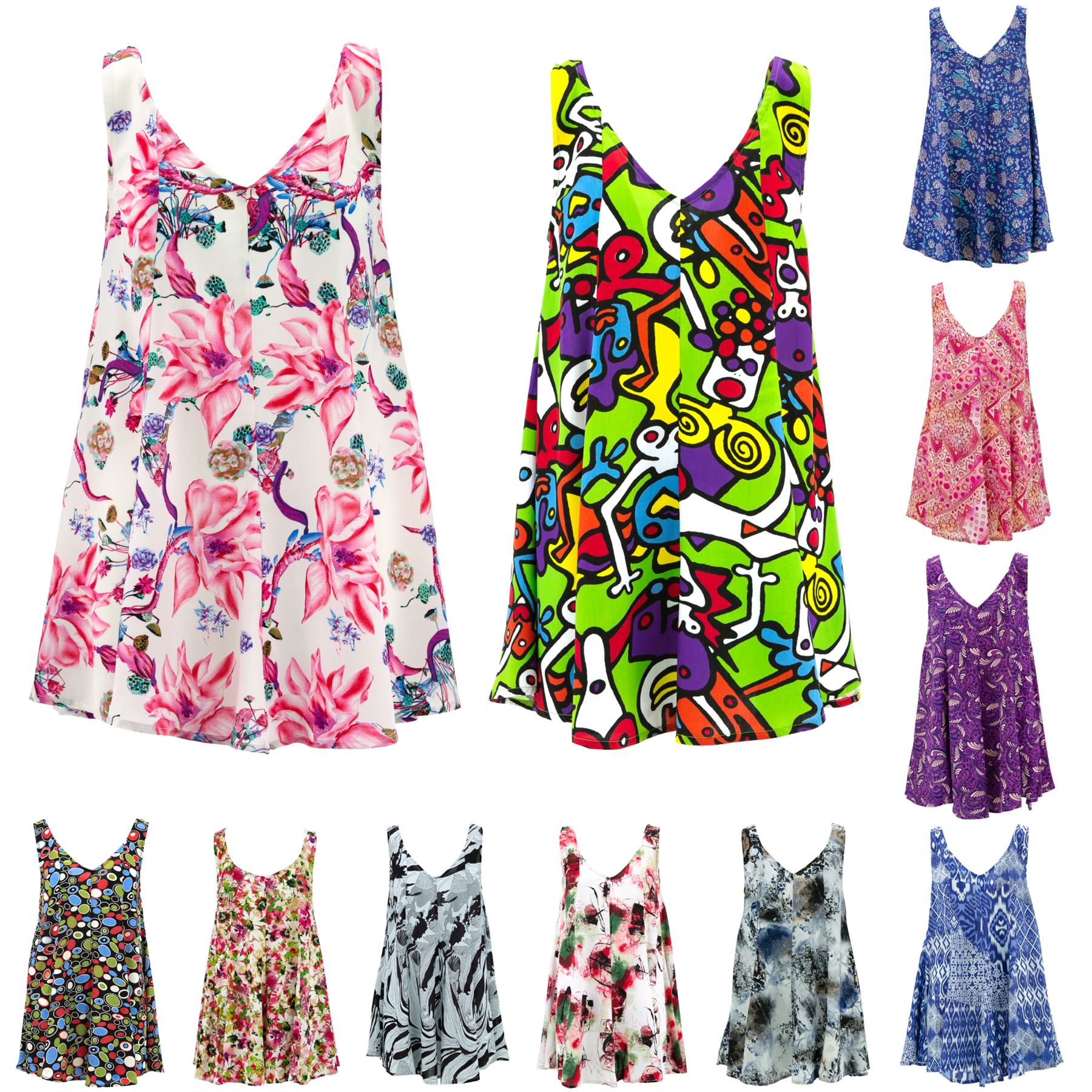 Morbido Dolly Abito Loud Originals Donna Estate Comodo Spiaggia