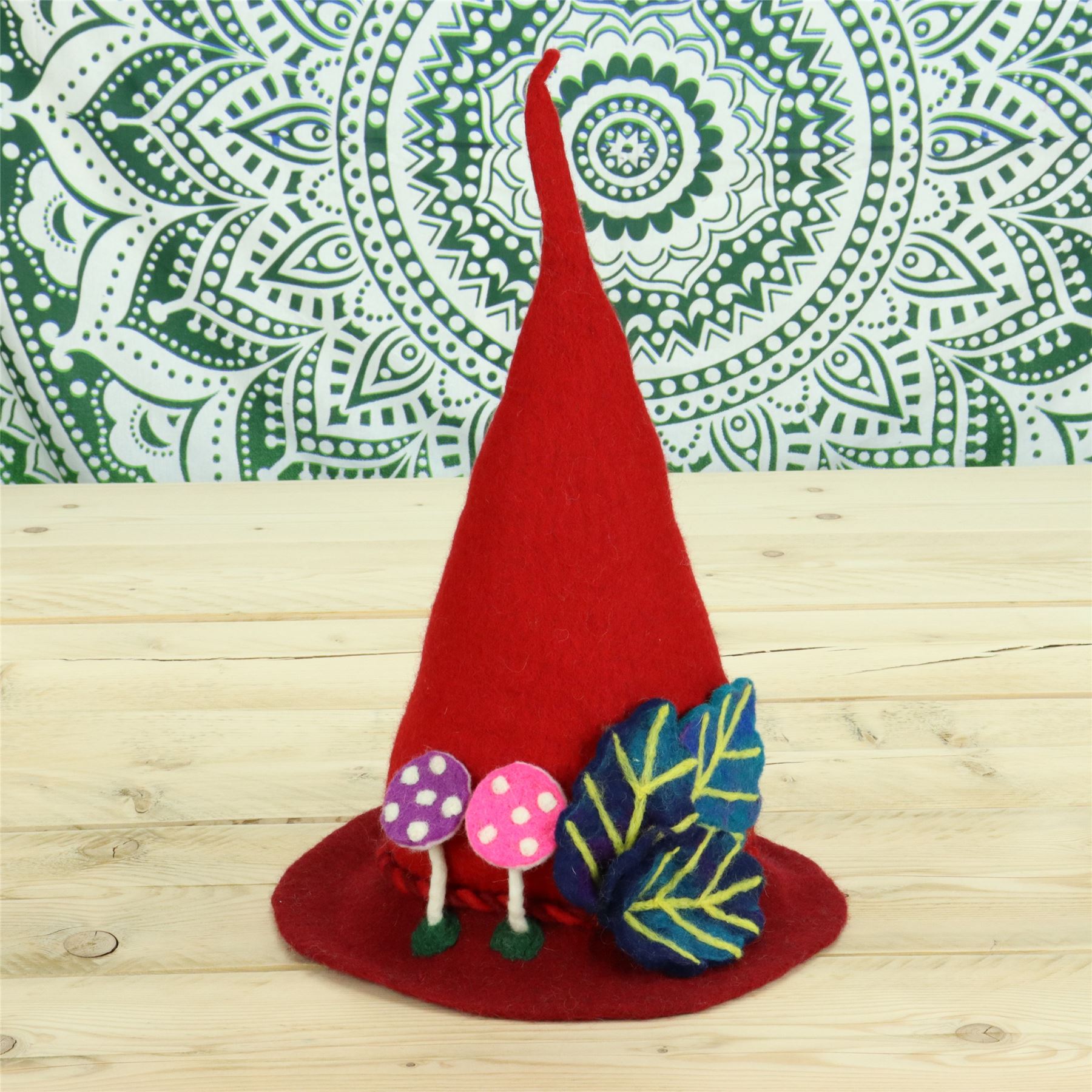 Handcrafted Wool Felt Hat from Nepal LoudElephant handmade artisan festival - Picture 196 of 209