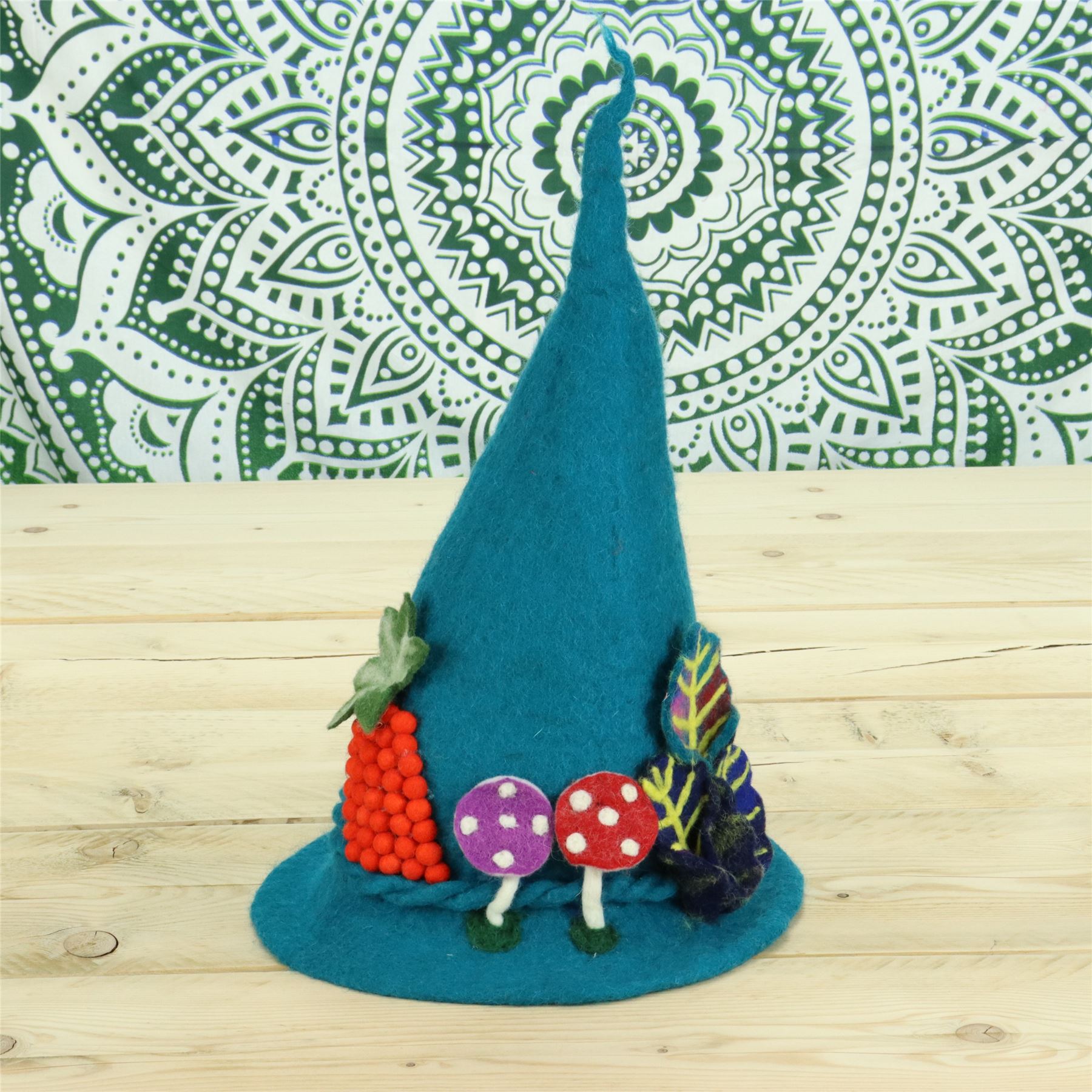Handcrafted Wool Felt Hat from Nepal LoudElephant handmade artisan festival - Picture 106 of 209