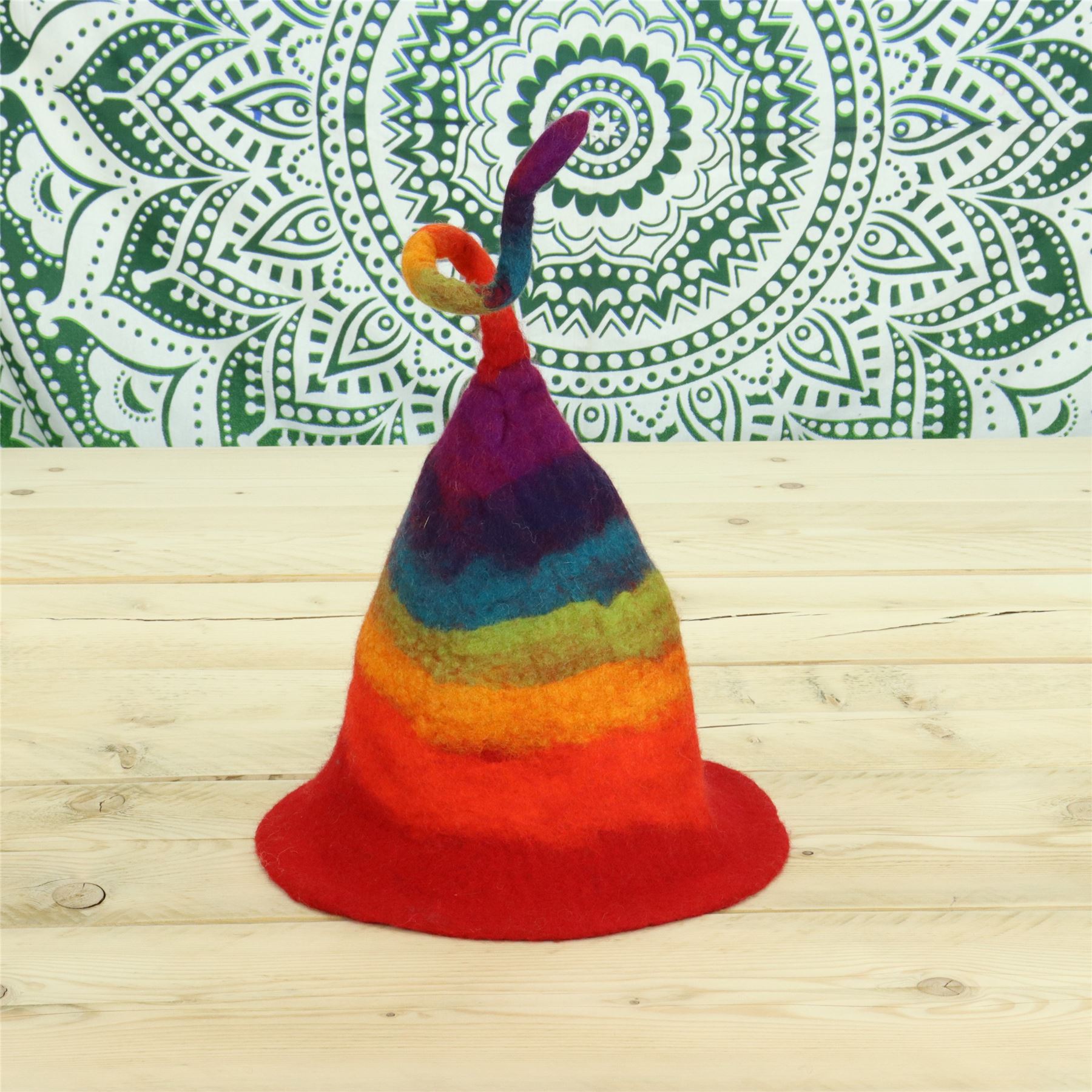 Handcrafted Wool Felt Hat from Nepal LoudElephant handmade artisan festival - Picture 140 of 209