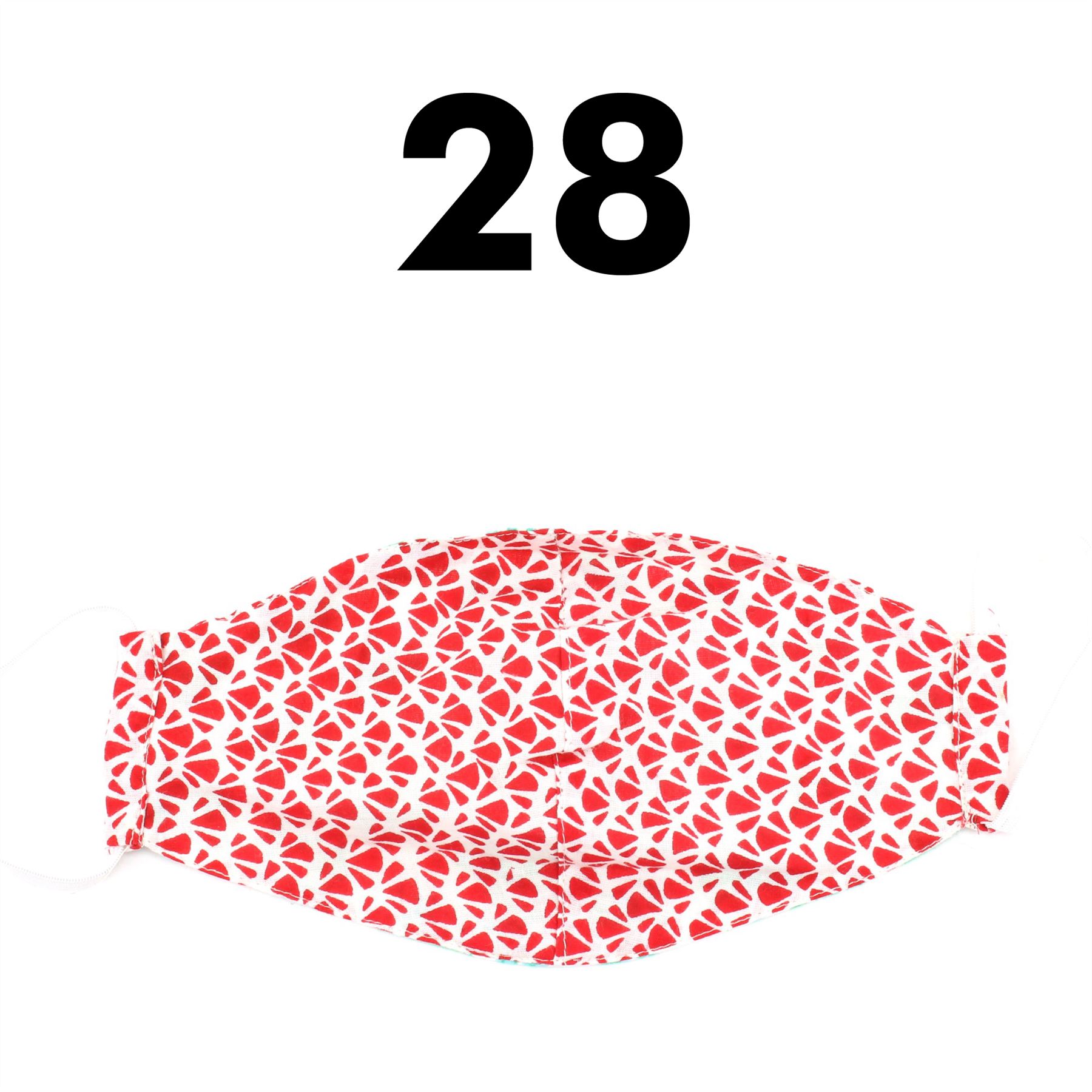Reversible Lightweight Cotton Face-Mask LoudElephant Soft Covering Sustainable - Picture 29 of 55