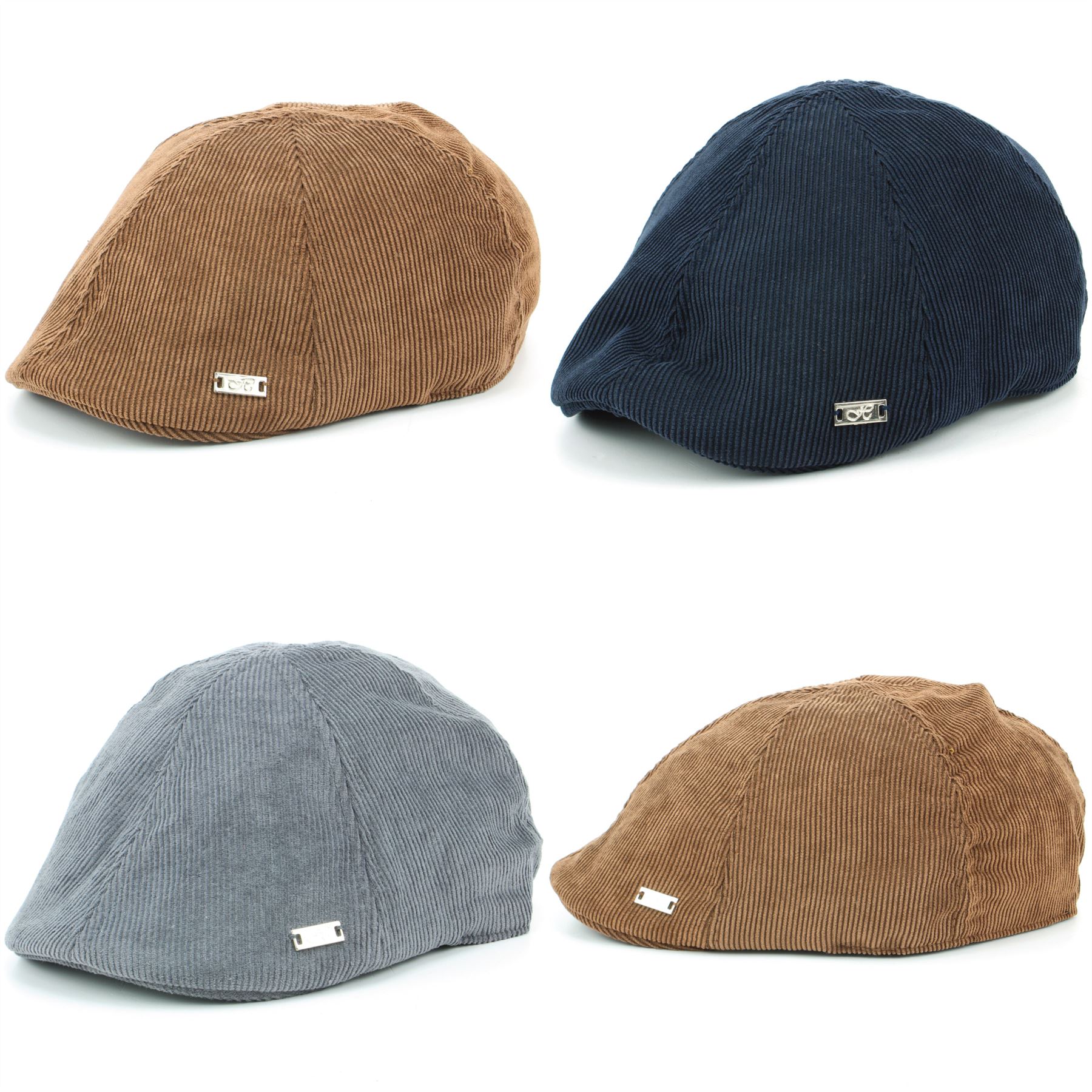 cord flat cap
