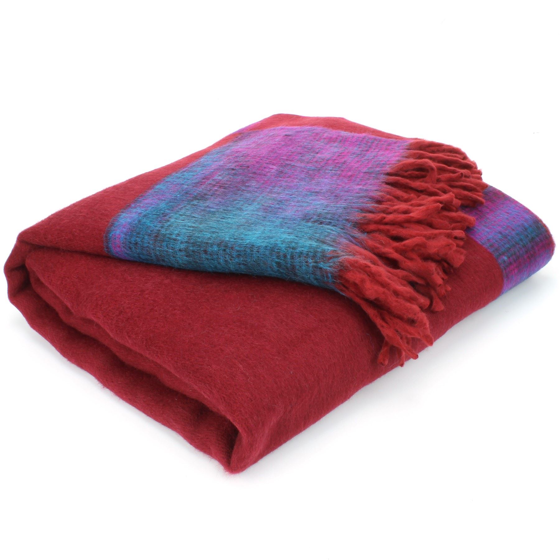 Tibetan Wool Blend Shawl Blanket Wrap Throw Boho Meditation Travel - Picture 62 of 230