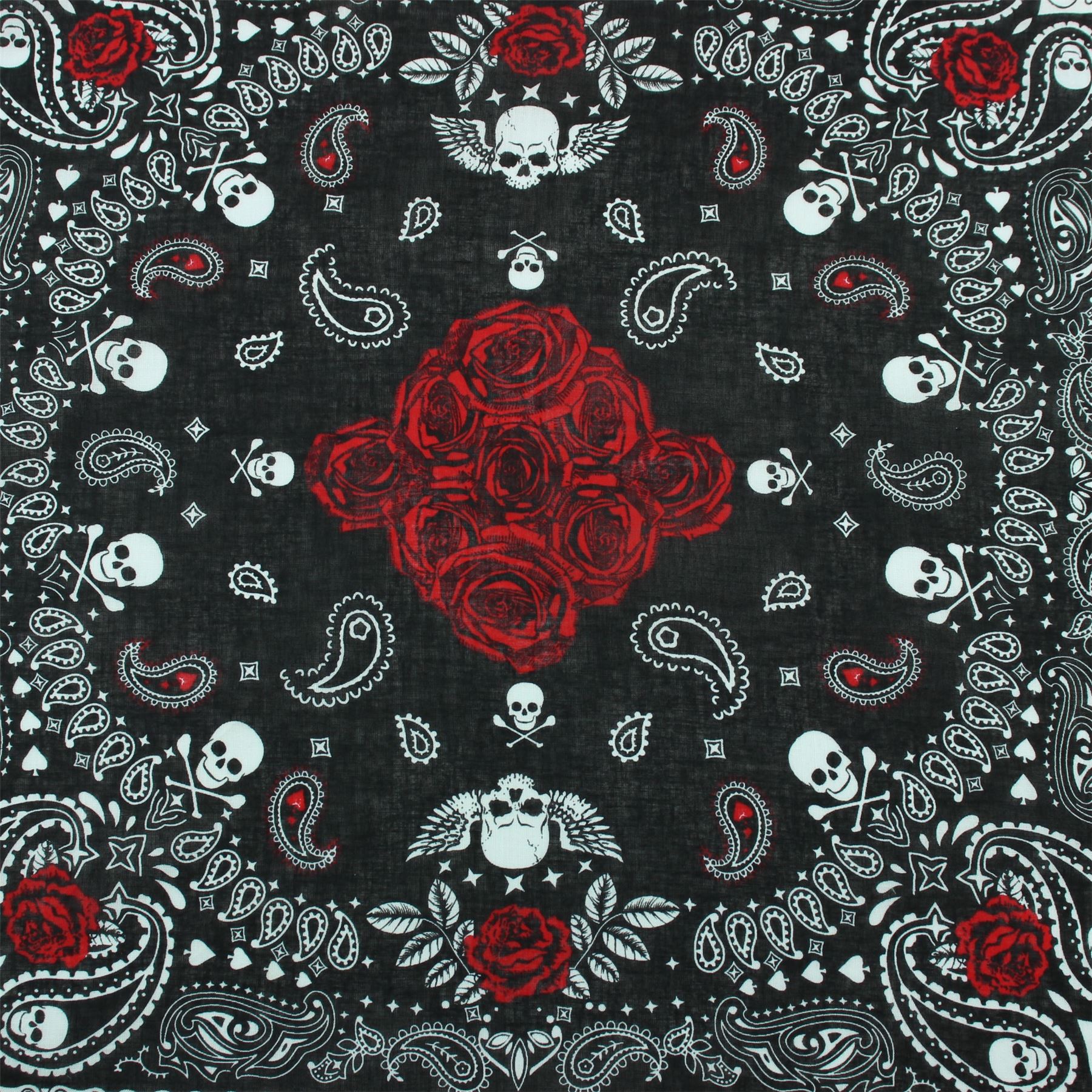 Bandana Face Cover Mask Mouth Neck Head Band Biker Cyclist Shield Skull Paisley - Picture 37 of 51