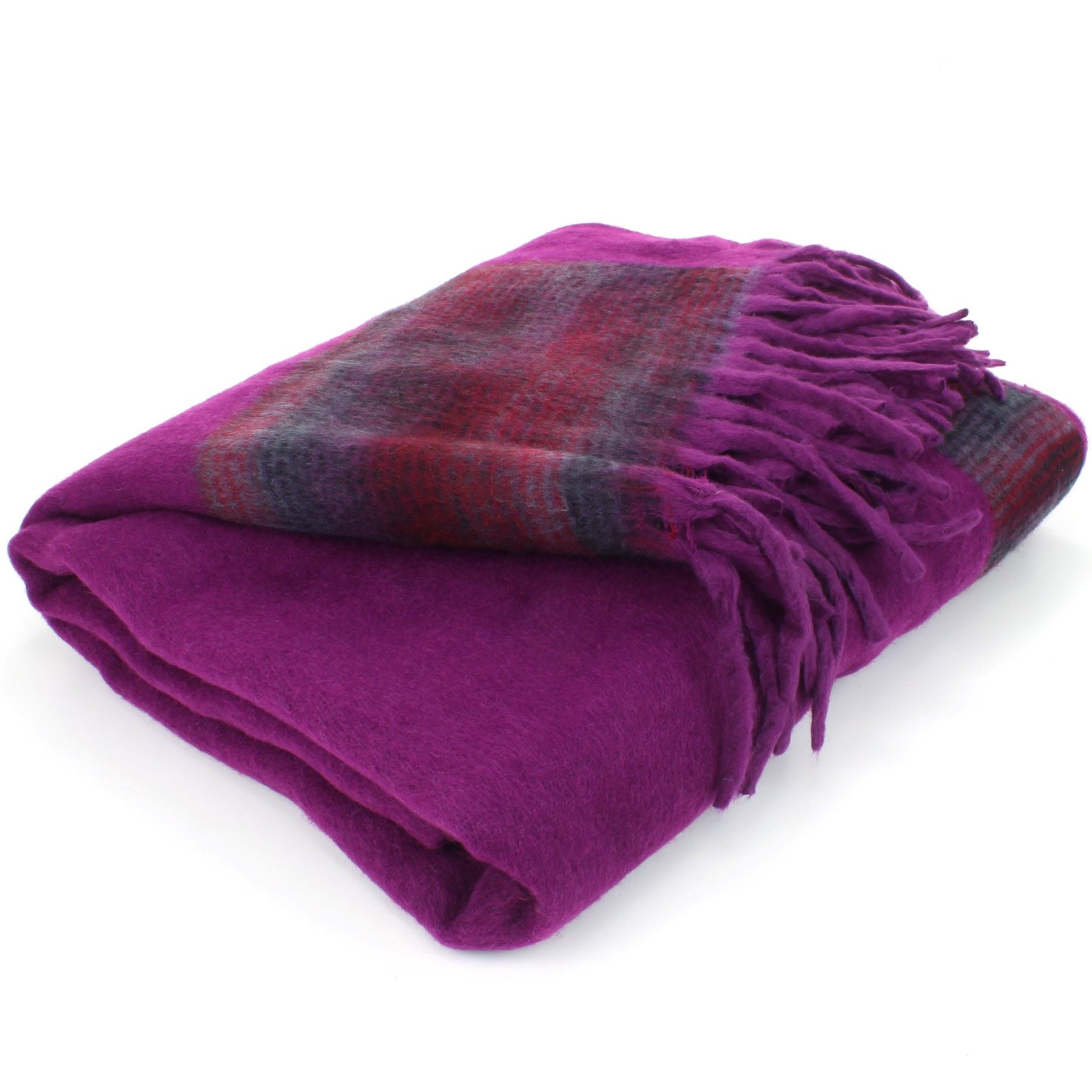 Tibetan Wool Blend Shawl Blanket Wrap Throw Boho Meditation Travel - Picture 118 of 230
