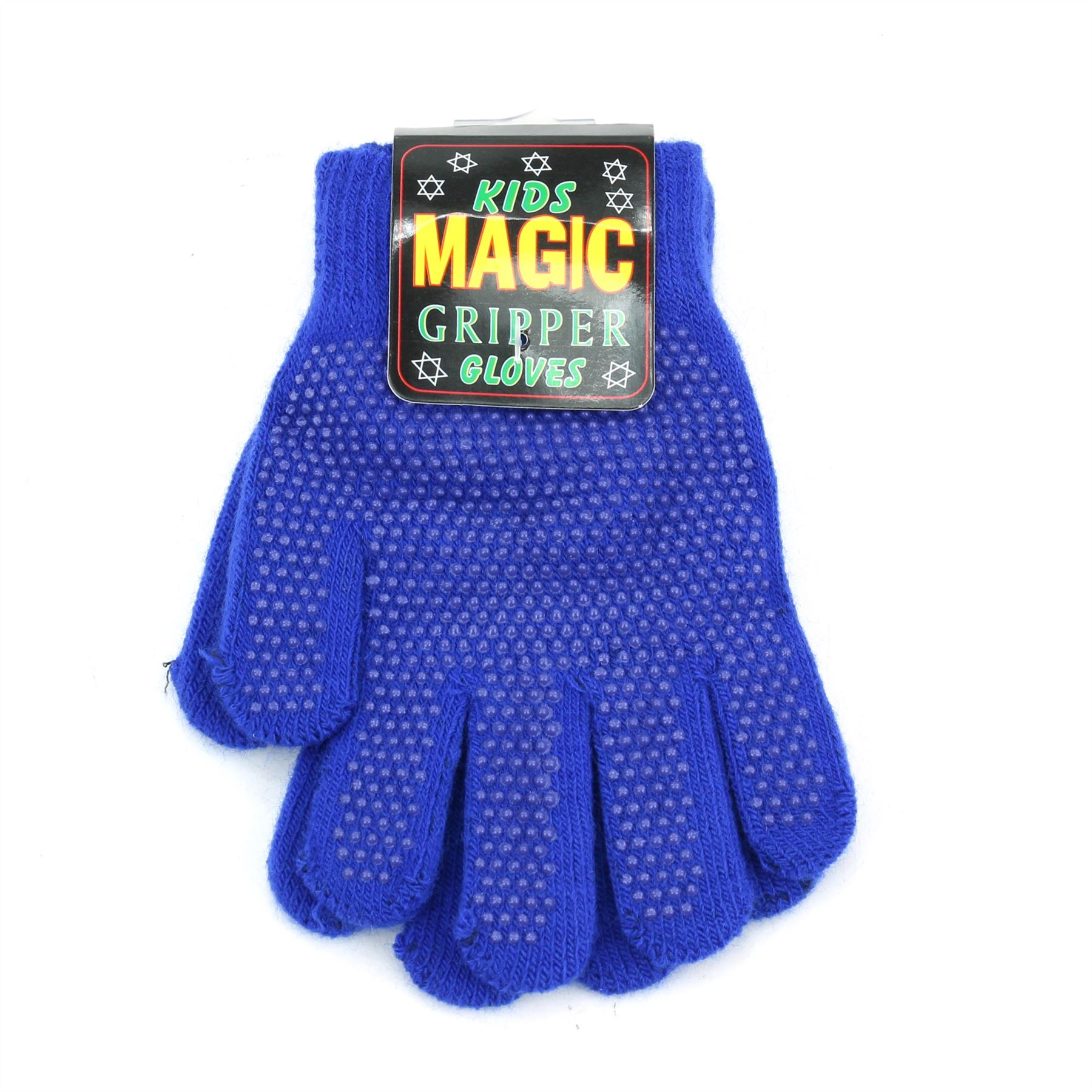 Kids Gripper Stretchy Gloves Magic Gloves Knitted Warm Non-Slip Winter Children - Picture 5 of 8