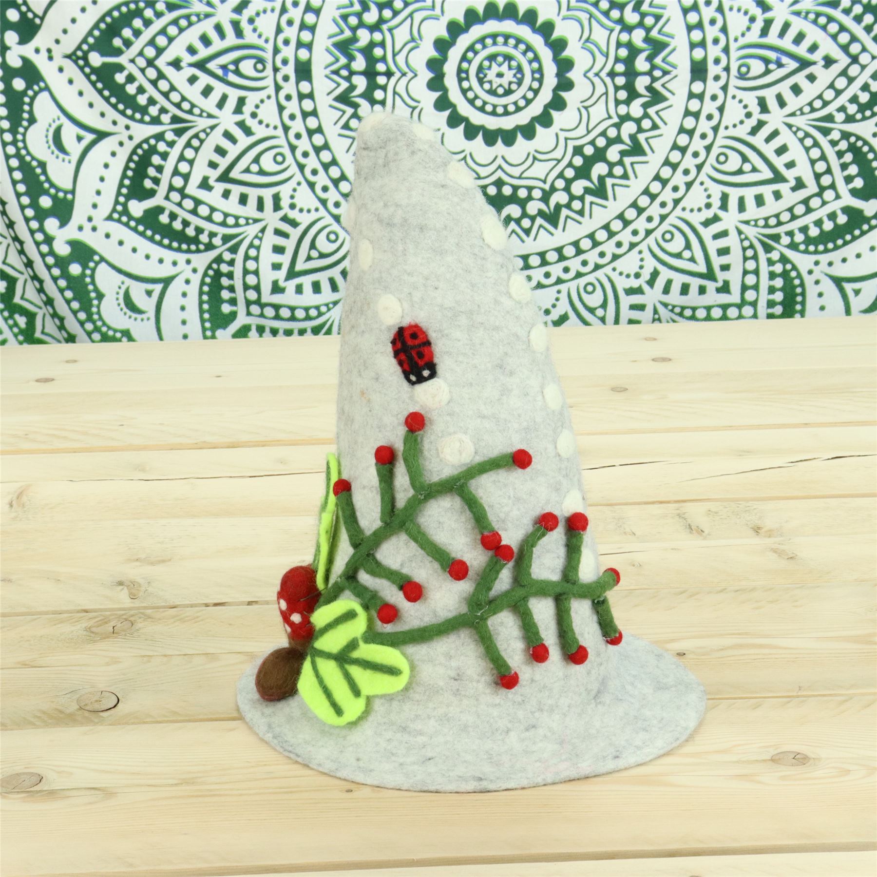 Handcrafted Wool Felt Hat from Nepal LoudElephant handmade artisan festival - Picture 77 of 209