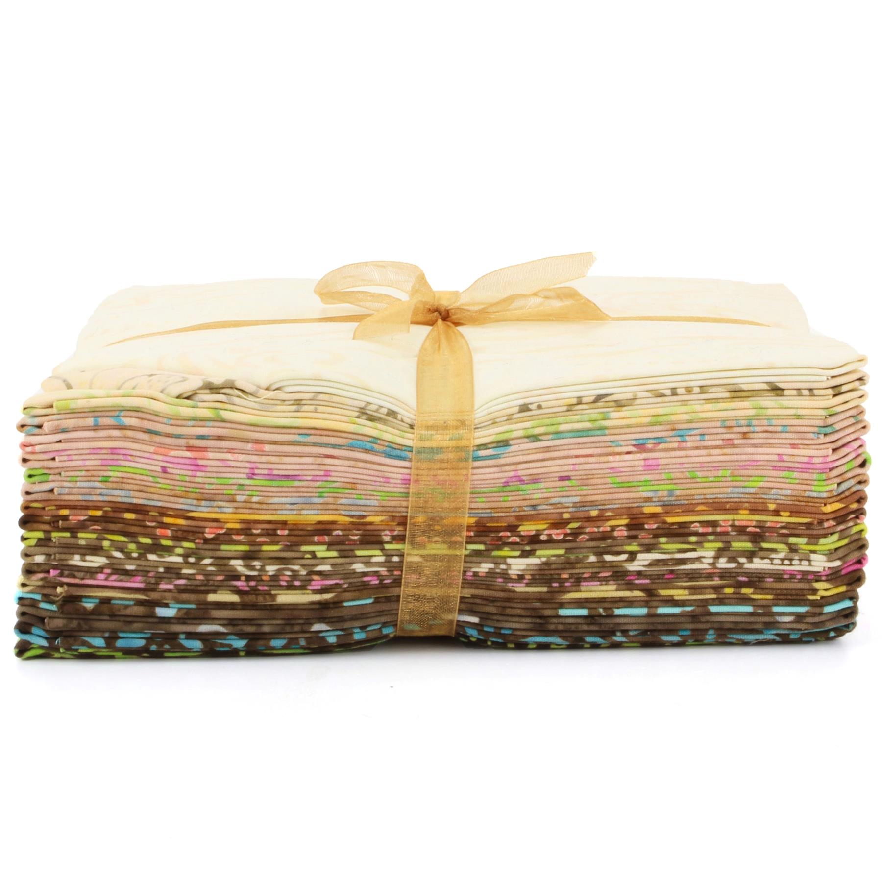 Baumwolle Batik vorgeschnitten Stoff Fat Quarter Quilten Patchwork 20" x 19" verschiedene Größen - Bild 61 von 275