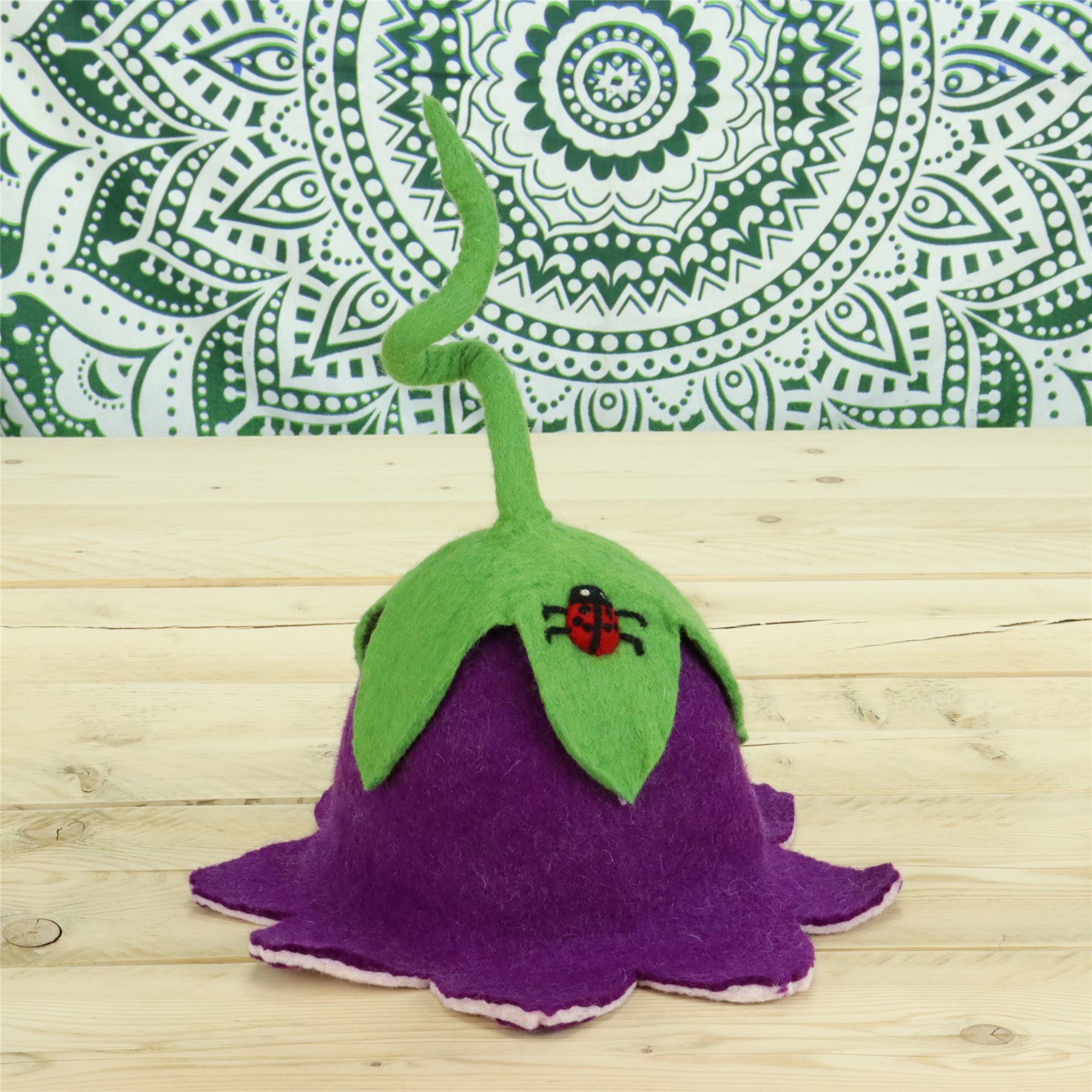 Handcrafted Wool Felt Hat from Nepal LoudElephant handmade artisan festival - Picture 3 of 209