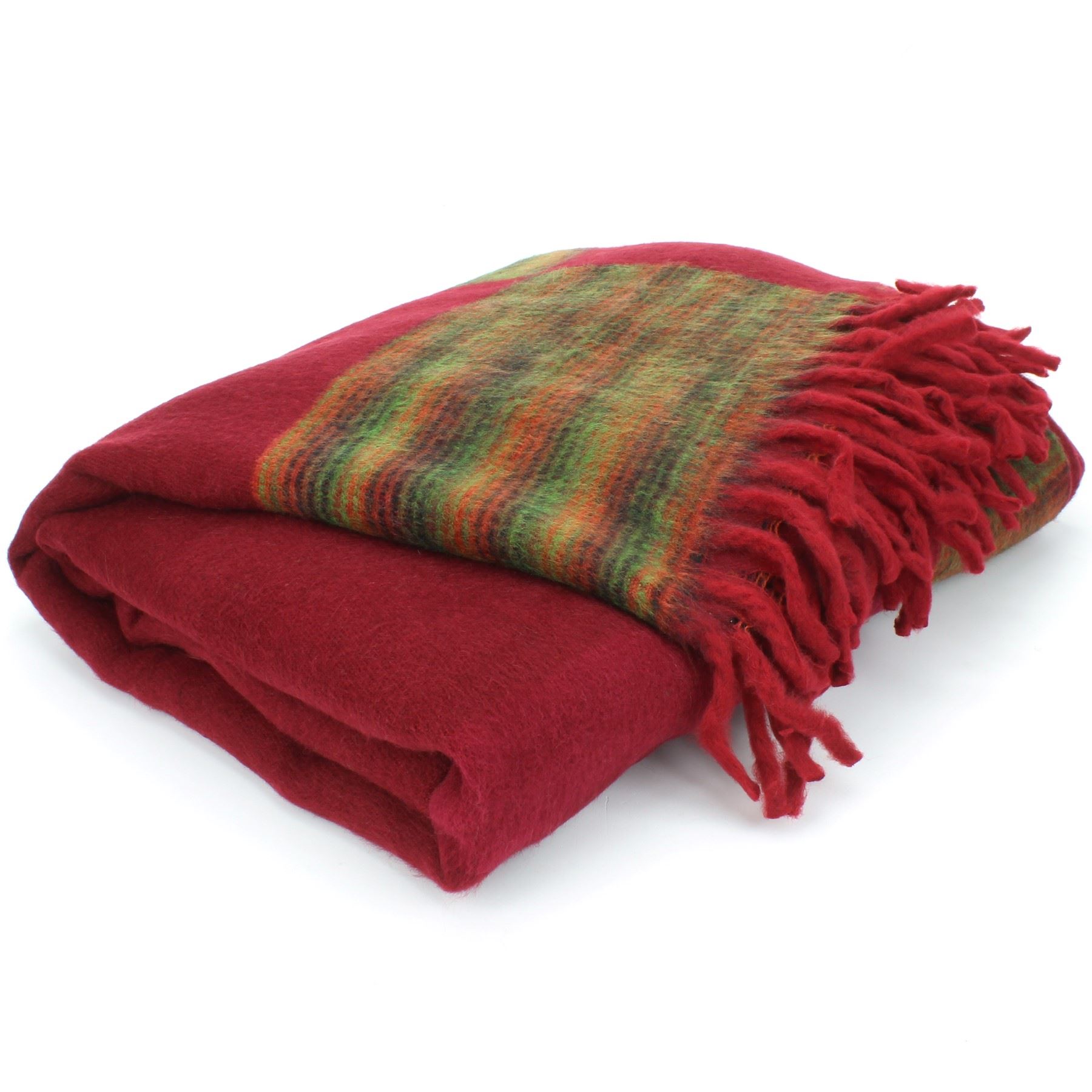 Tibetan Wool Blend Shawl Blanket Wrap Throw Boho Meditation Travel - Picture 54 of 230