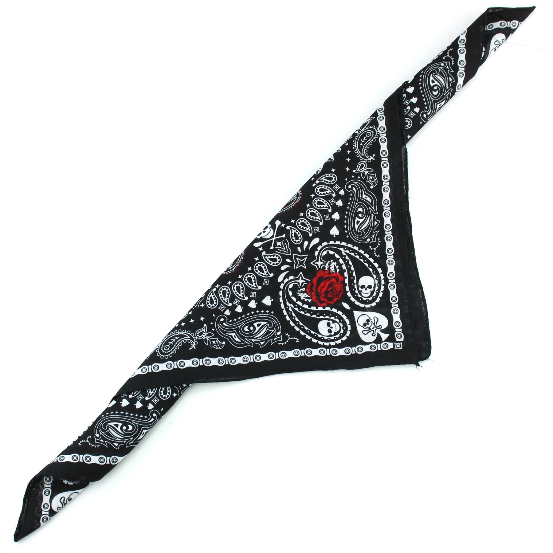 Bandana Face Cover Mask Mouth Neck Head Band Biker Cyclist Shield Skull Paisley - Picture 36 of 51