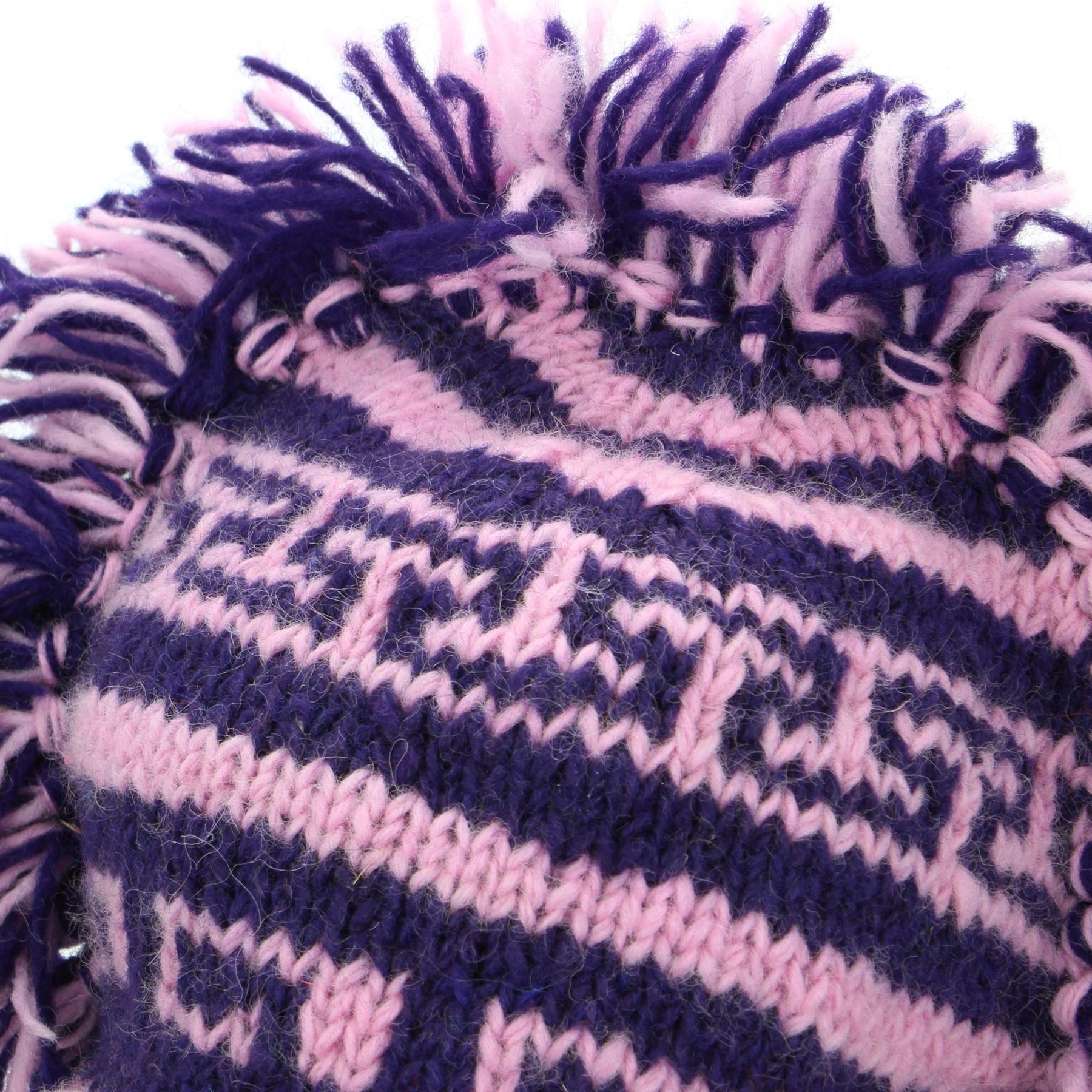 Wool Hat Mohawk Punk Tassels Knitted LoudElephant Men Ladies Warm Winter - Picture 41 of 61