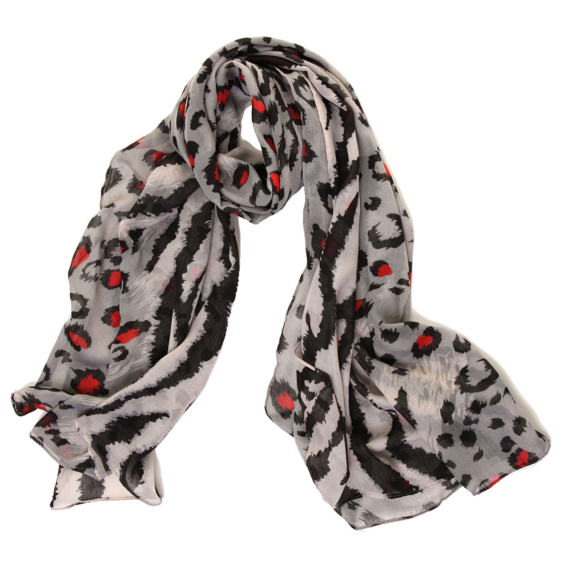 Scarf Shawl Wrap Hawkins Large Big Stole SKULL CHECK PRINT Women BLUE GREEN