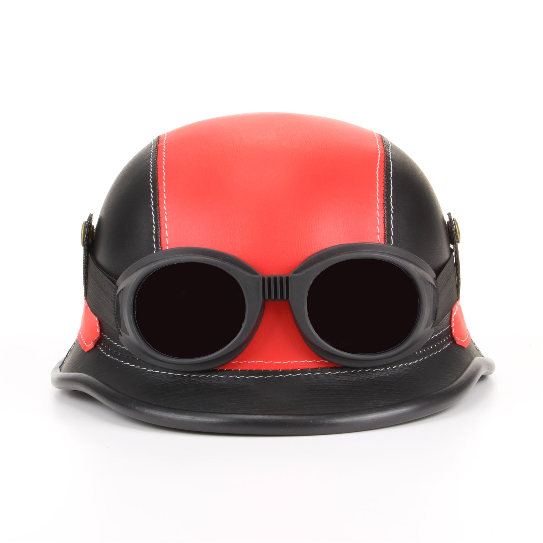 Helmet Hat Steam Punk Biker Rocker 