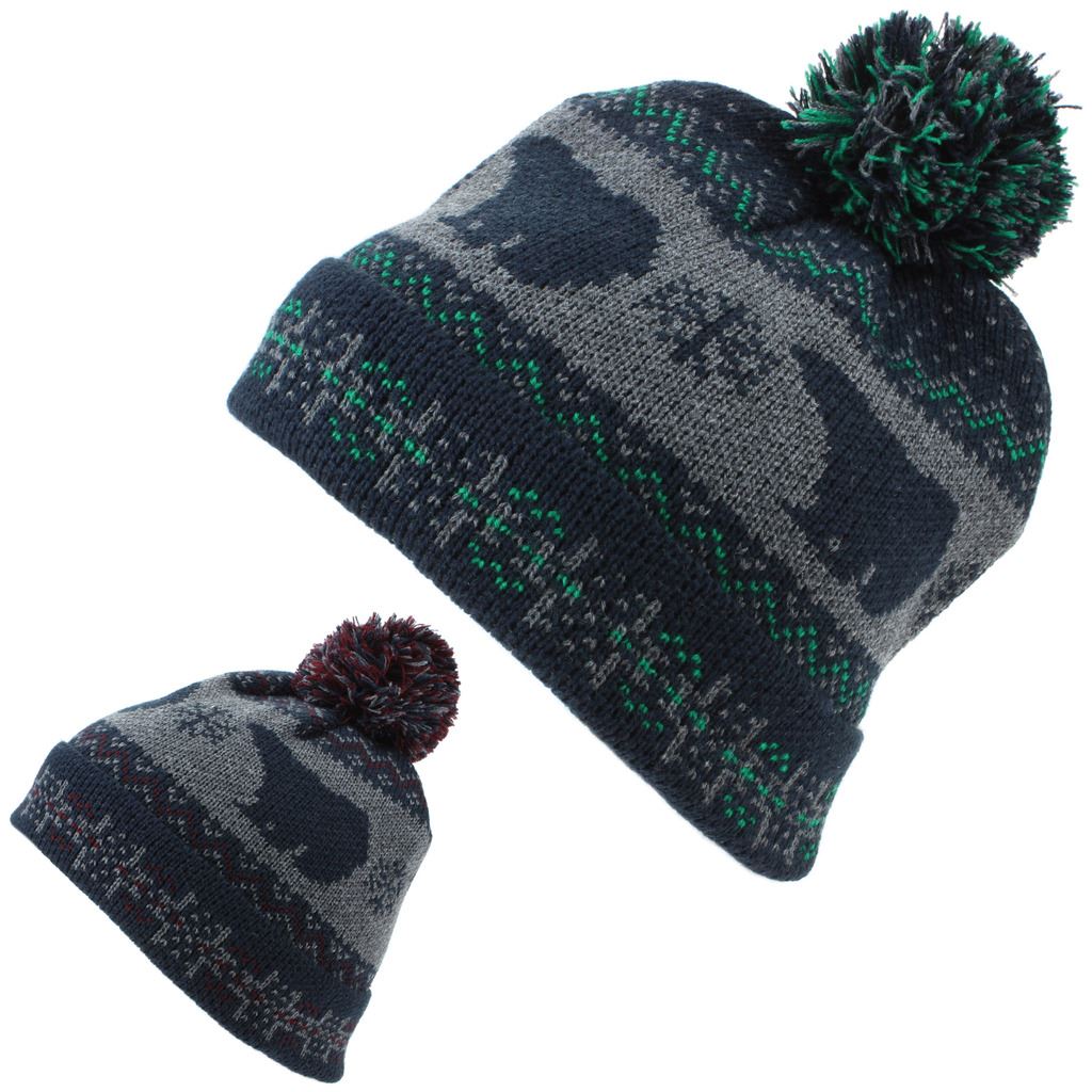 childrens bobble hats