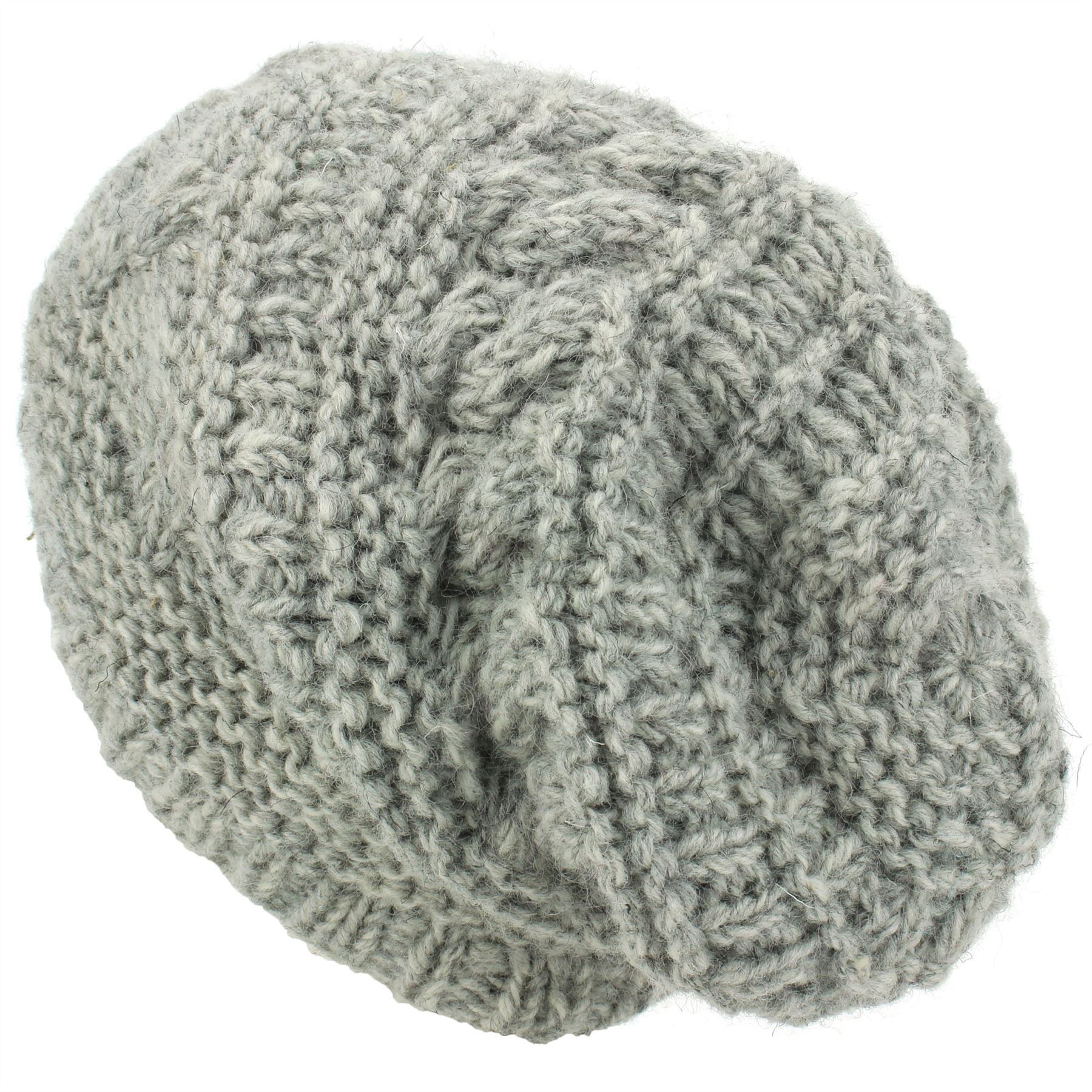 Wool Knit Beanie Hat LoudElephant Knitted Cap Warm Bean Winter - Picture 9 of 22