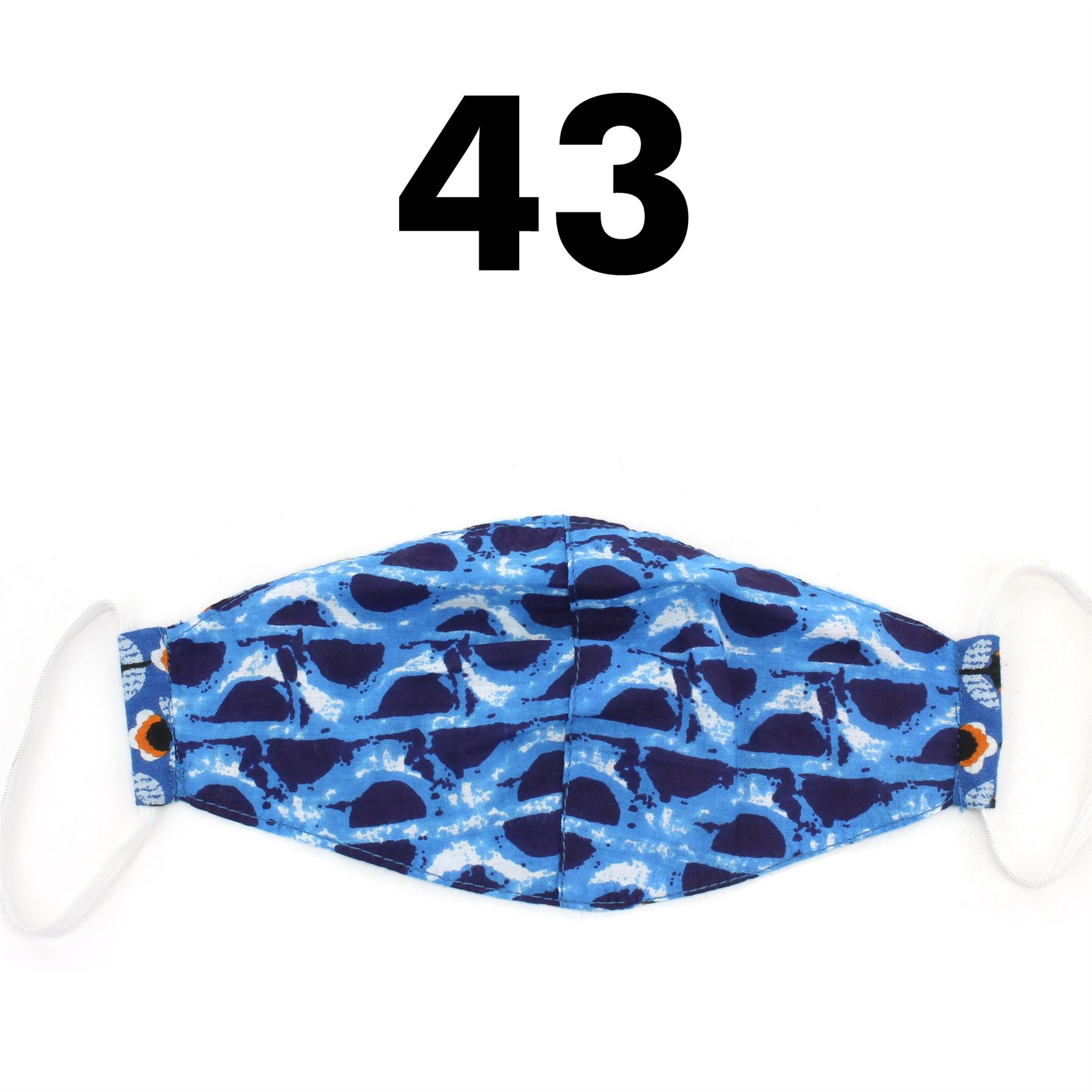 Reversible Lightweight Cotton Face-Mask LoudElephant Soft Covering Sustainable - Picture 44 of 55