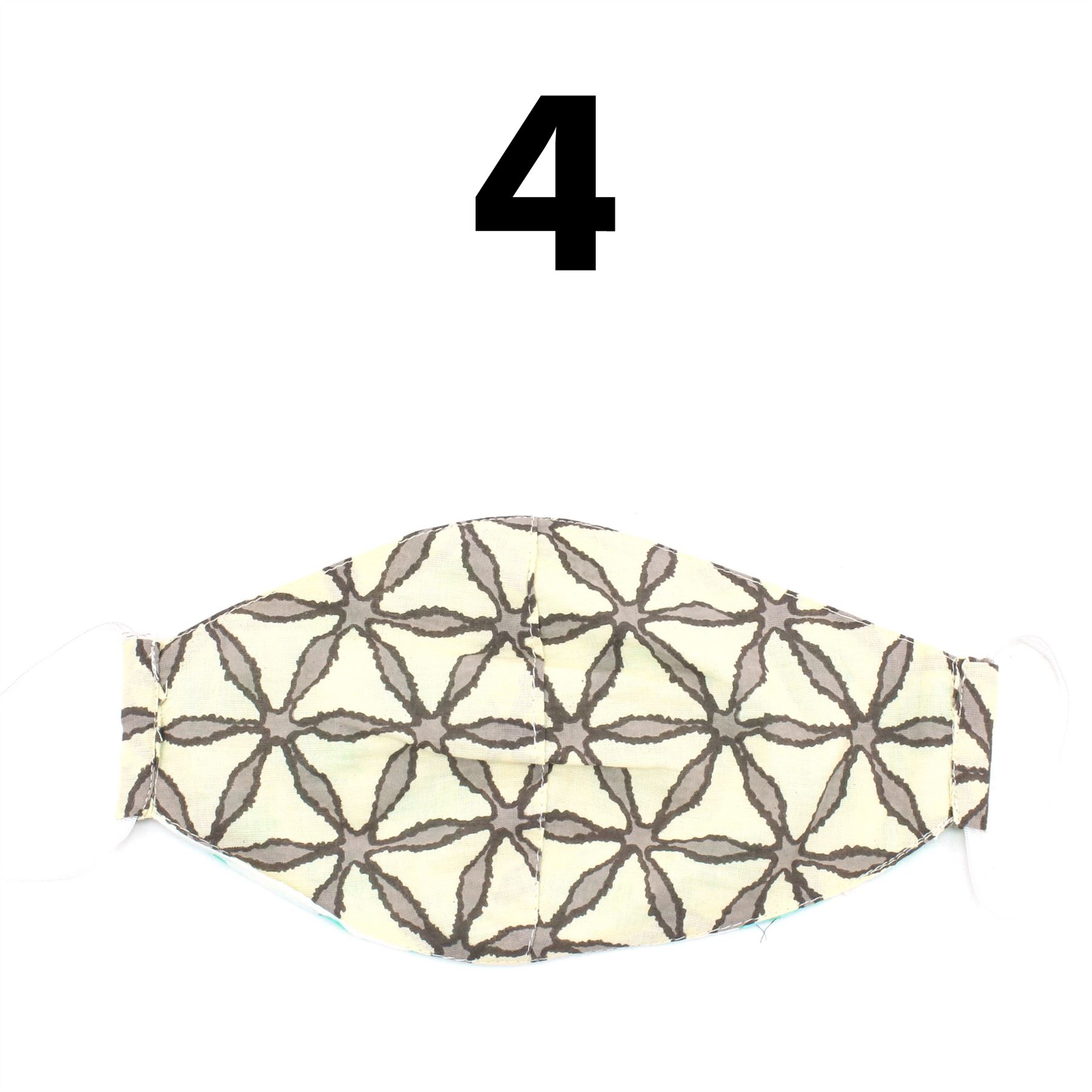 Reversible Lightweight Cotton Face-Mask LoudElephant Soft Covering Sustainable - Picture 5 of 55