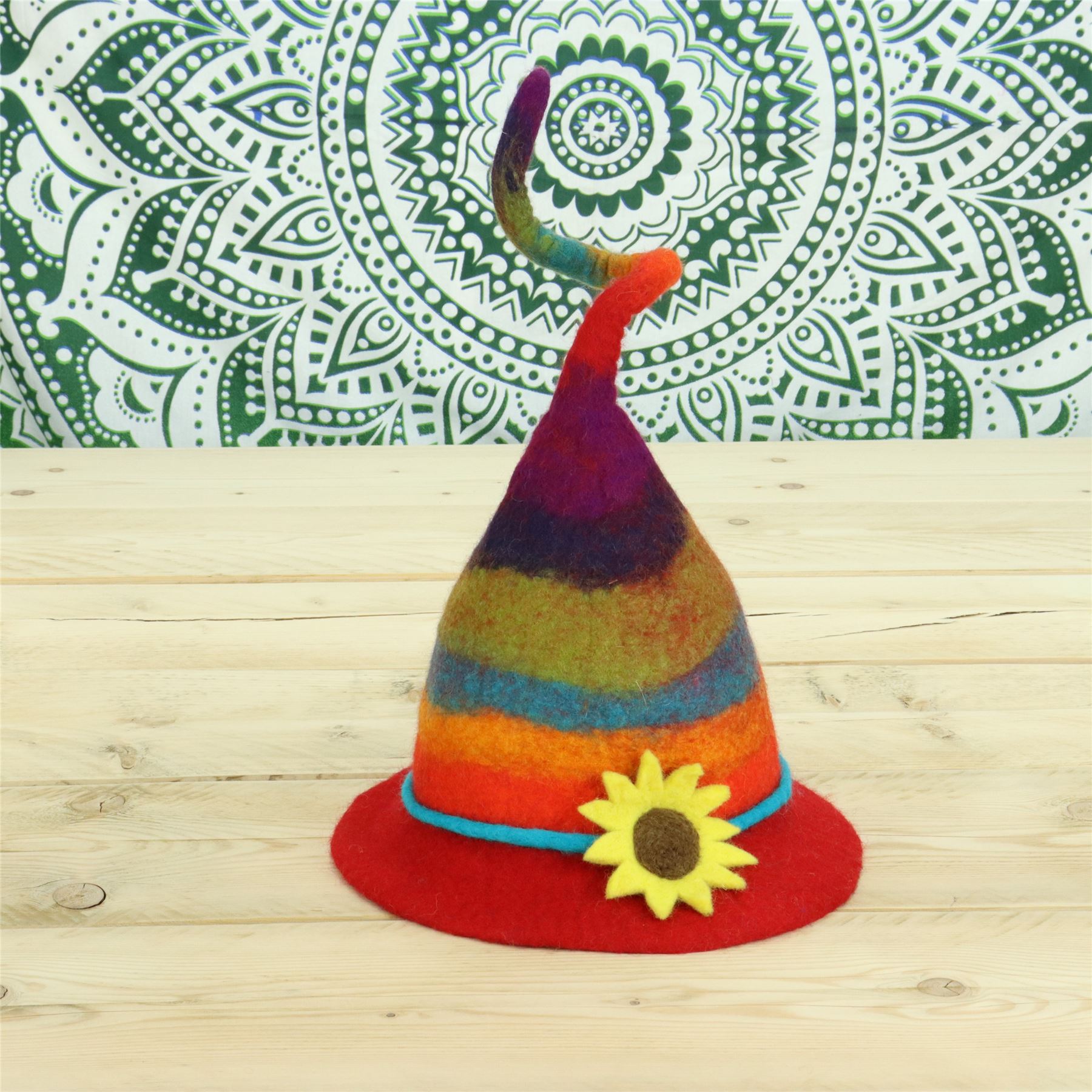 Handcrafted Wool Felt Hat from Nepal LoudElephant handmade artisan festival - Picture 143 of 209