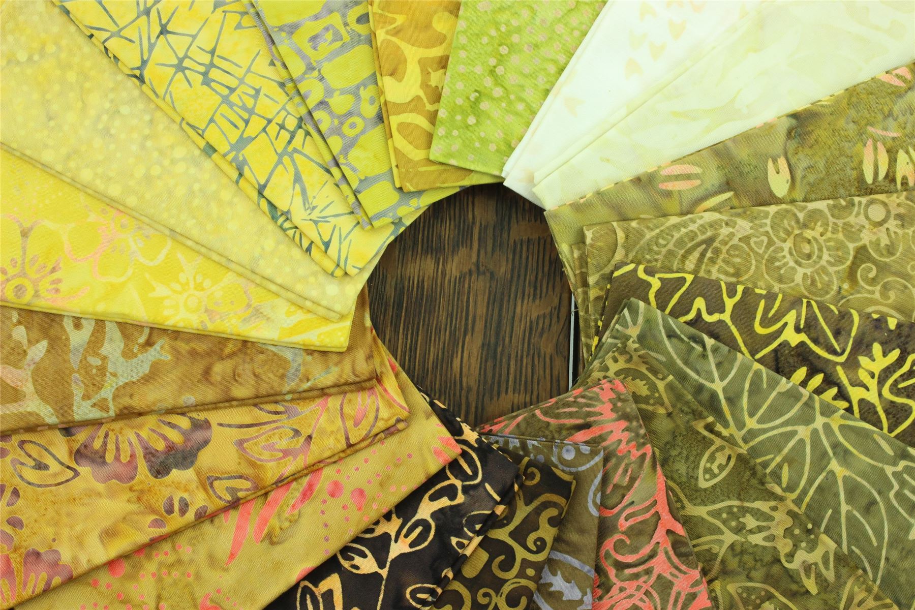 Baumwolle Batik vorgeschnitten Stoff Fat Quarter Quilten Patchwork 20" x 19" verschiedene Größen - Bild 34 von 275