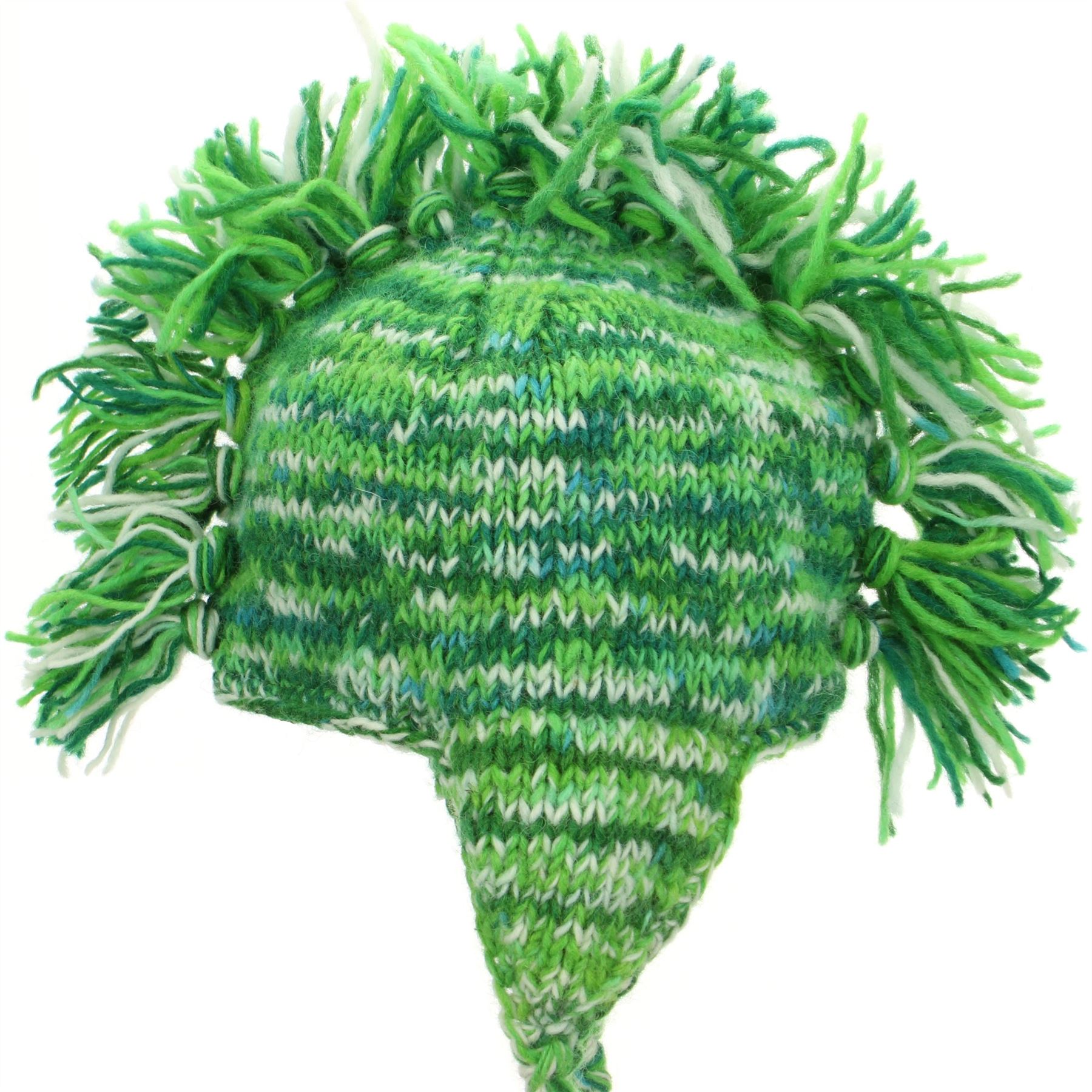 Wool Hat Mohawk Punk Tassels Knitted LoudElephant Men Ladies Warm Winter - Picture 26 of 61