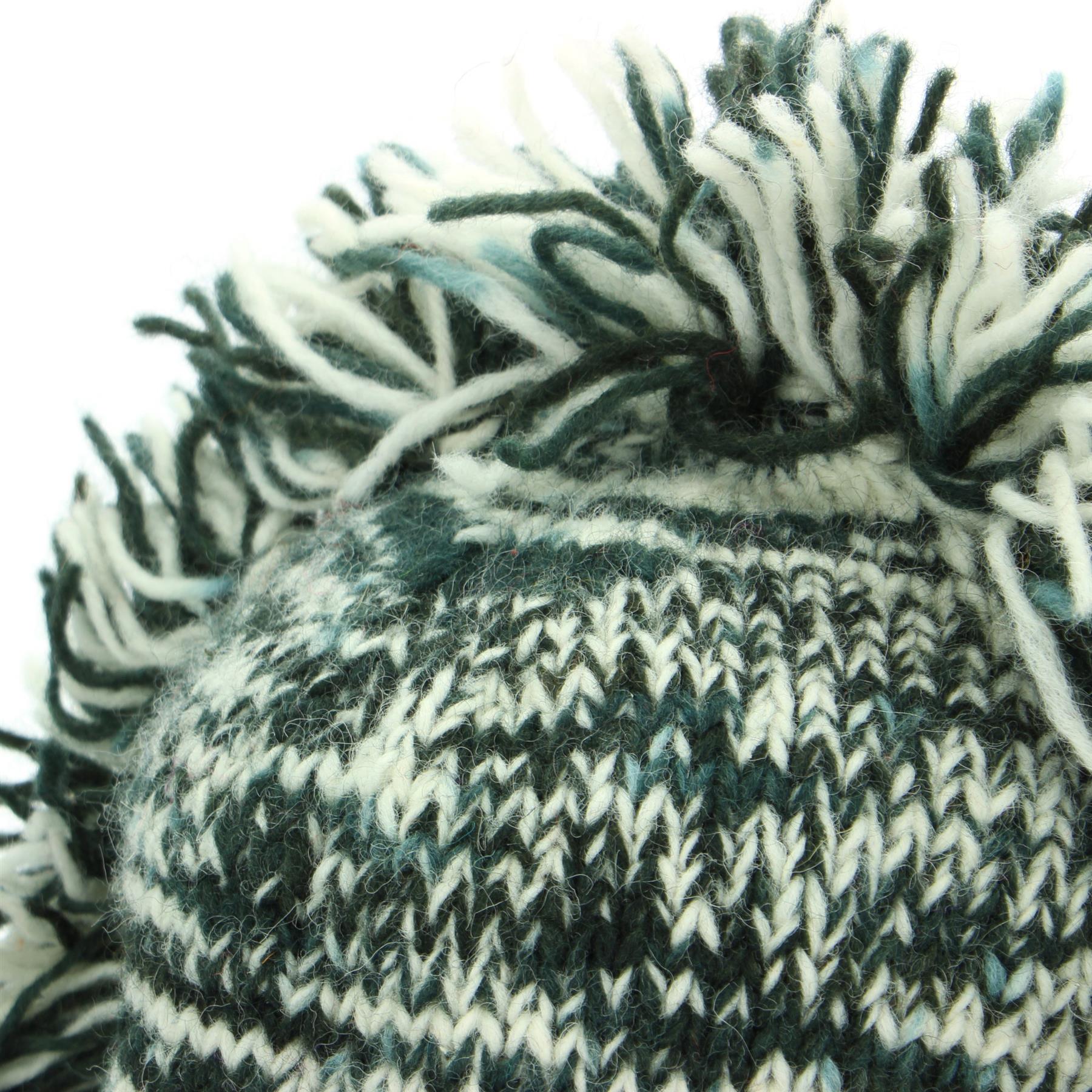 Cappello di Lana Mohawk Punk nappe a maglia LOUDelephant Uomo Donna Caldo Inverno