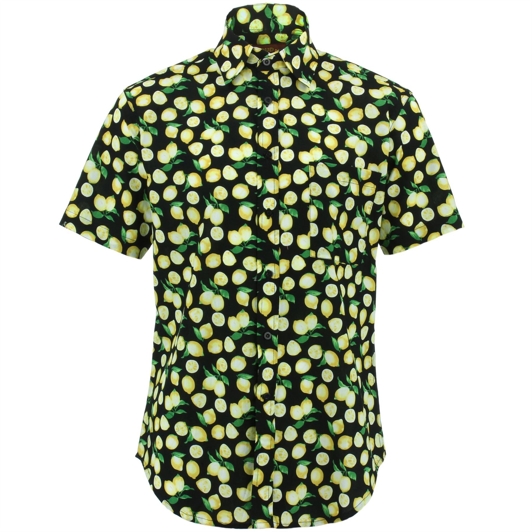 Camisa Hombre Loud Originals Corte Normal Comida Negro Retro Camisa Hombre Loud Originals Corte Normal Comida Negro Retro