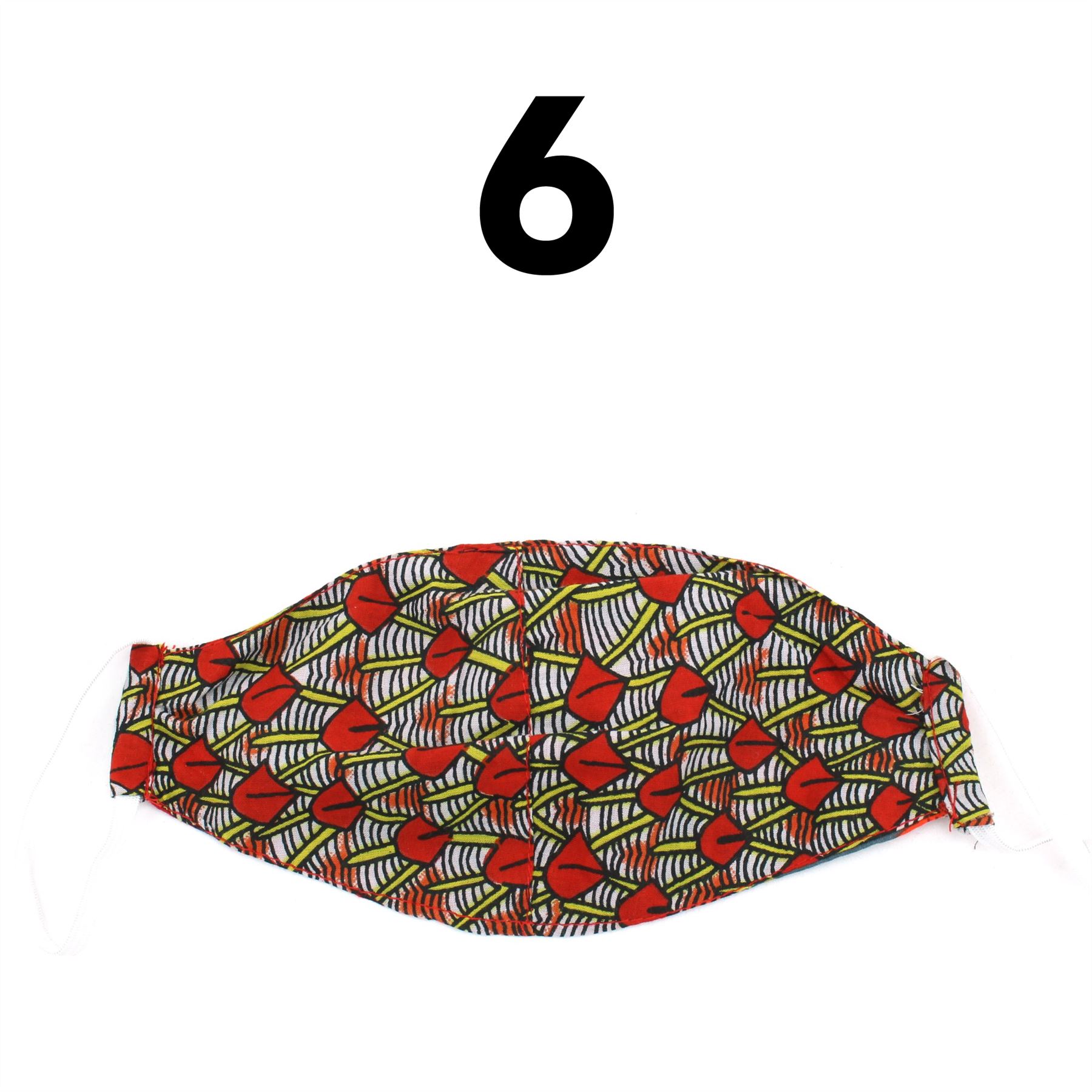 Reversible Lightweight Cotton Face-Mask LoudElephant Soft Covering Sustainable - Picture 7 of 55