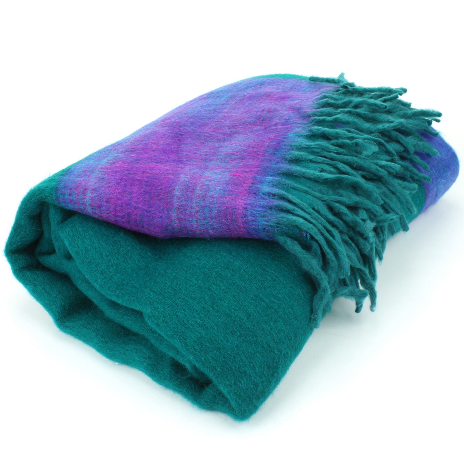 Tibetan Wool Blend Shawl Blanket Wrap Throw Boho Meditation Travel - Picture 126 of 230