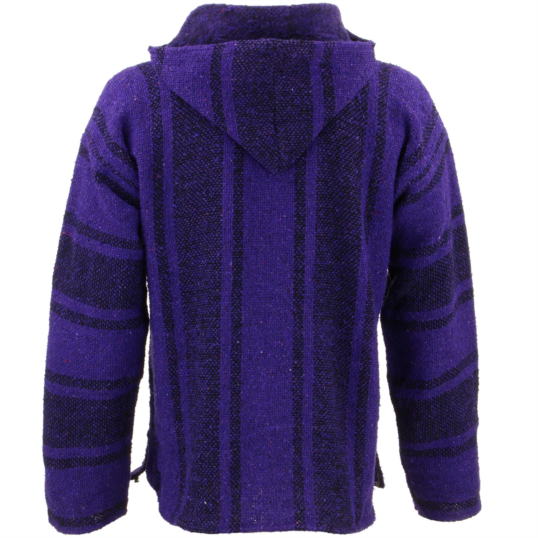 Mexican Baja Hoodie Hoody Jerga Drug Rug Jumper Siesta Surf Hippy Baha