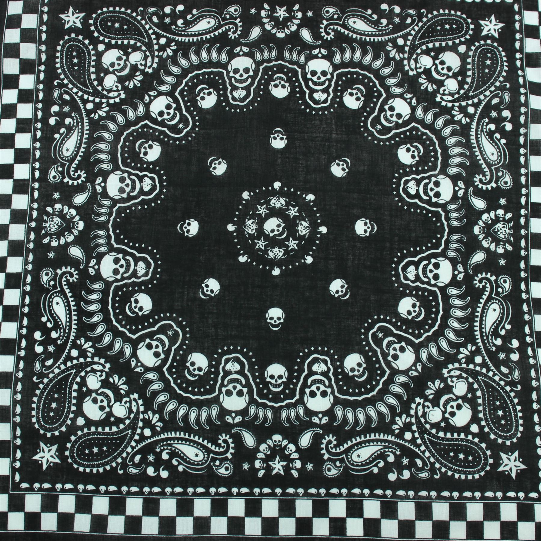 Bandana Face Cover Mask Mouth Neck Head Band Biker Cyclist Shield Skull Paisley - Picture 33 of 51