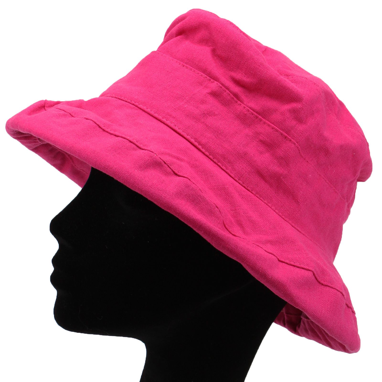 LADIES SUN HAT WITH SHAPEABLE BRIM 