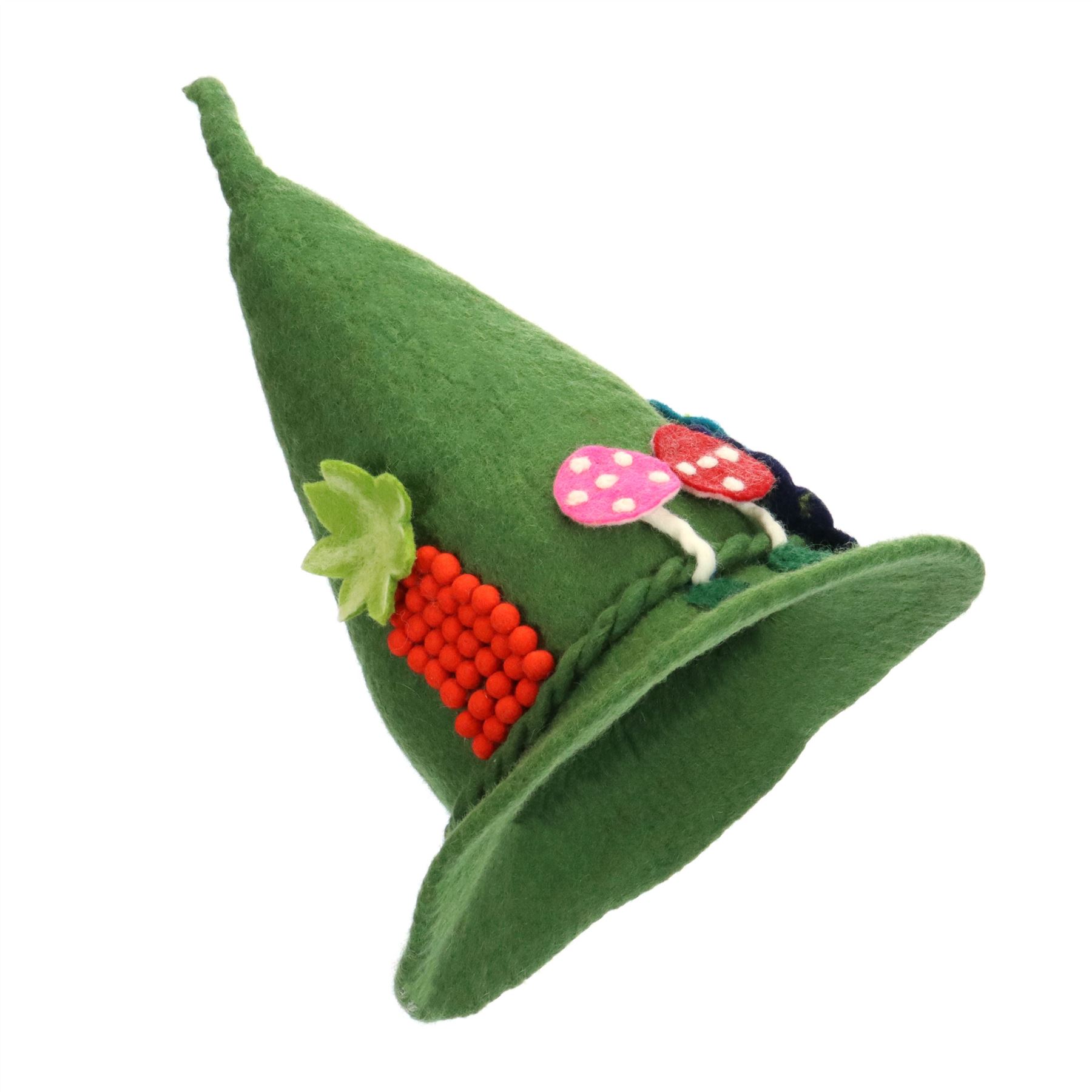Handcrafted Wool Felt Hat from Nepal LoudElephant handmade artisan festival - Picture 93 of 209