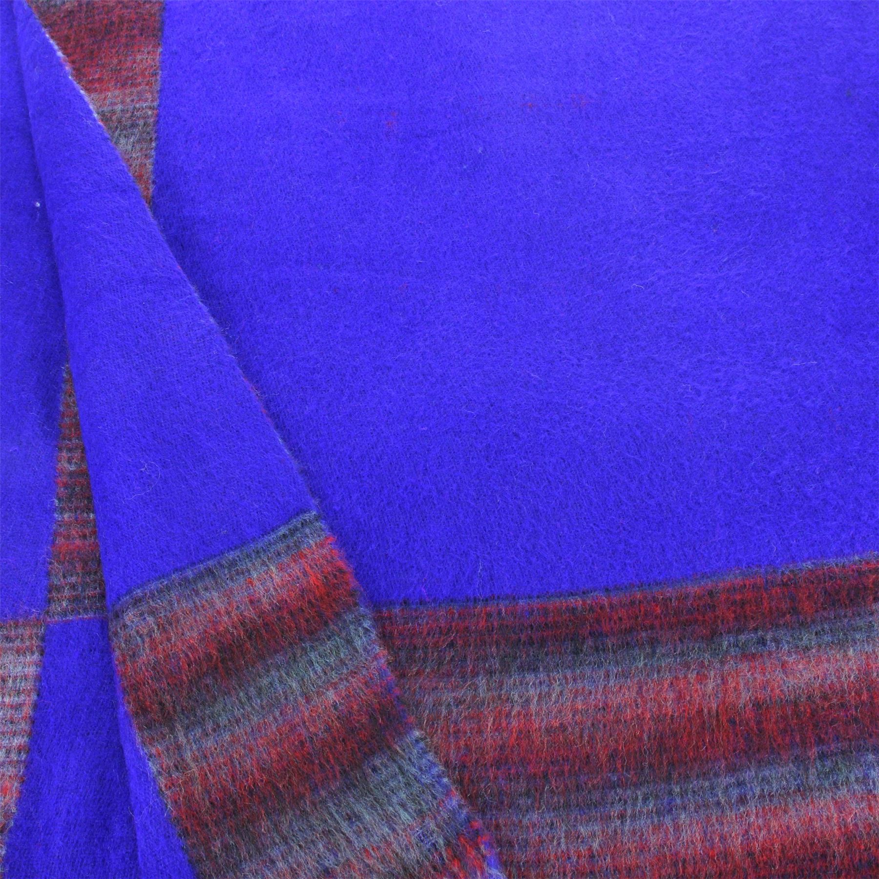 Tibetan Wool Blend Shawl Blanket Wrap Throw Boho Meditation Travel - Picture 222 of 230
