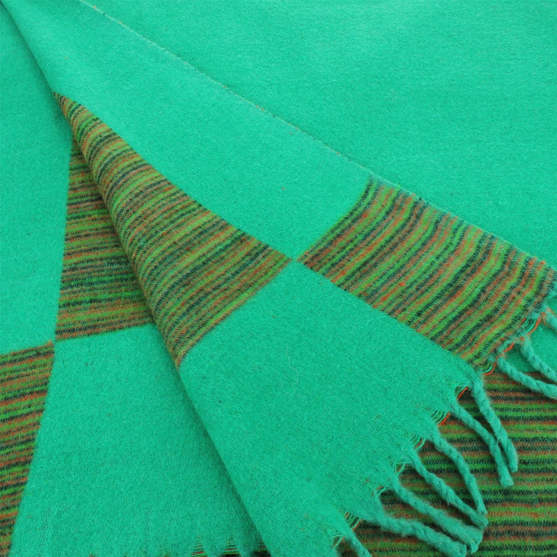 Tibetan Wool Blend Shawl Blanket Wrap Throw Boho Meditation Travel - Picture 161 of 230
