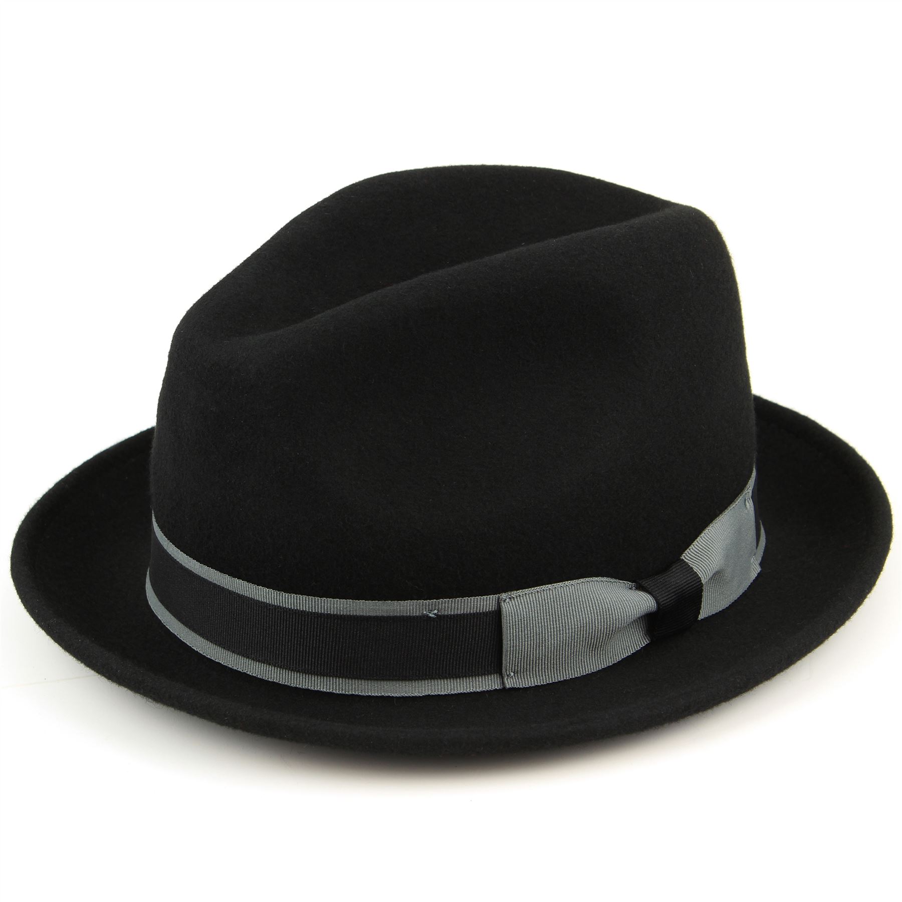 wool trilby hat
